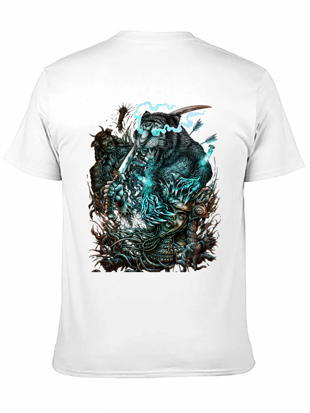 Tiger Samurai Graphic Tee