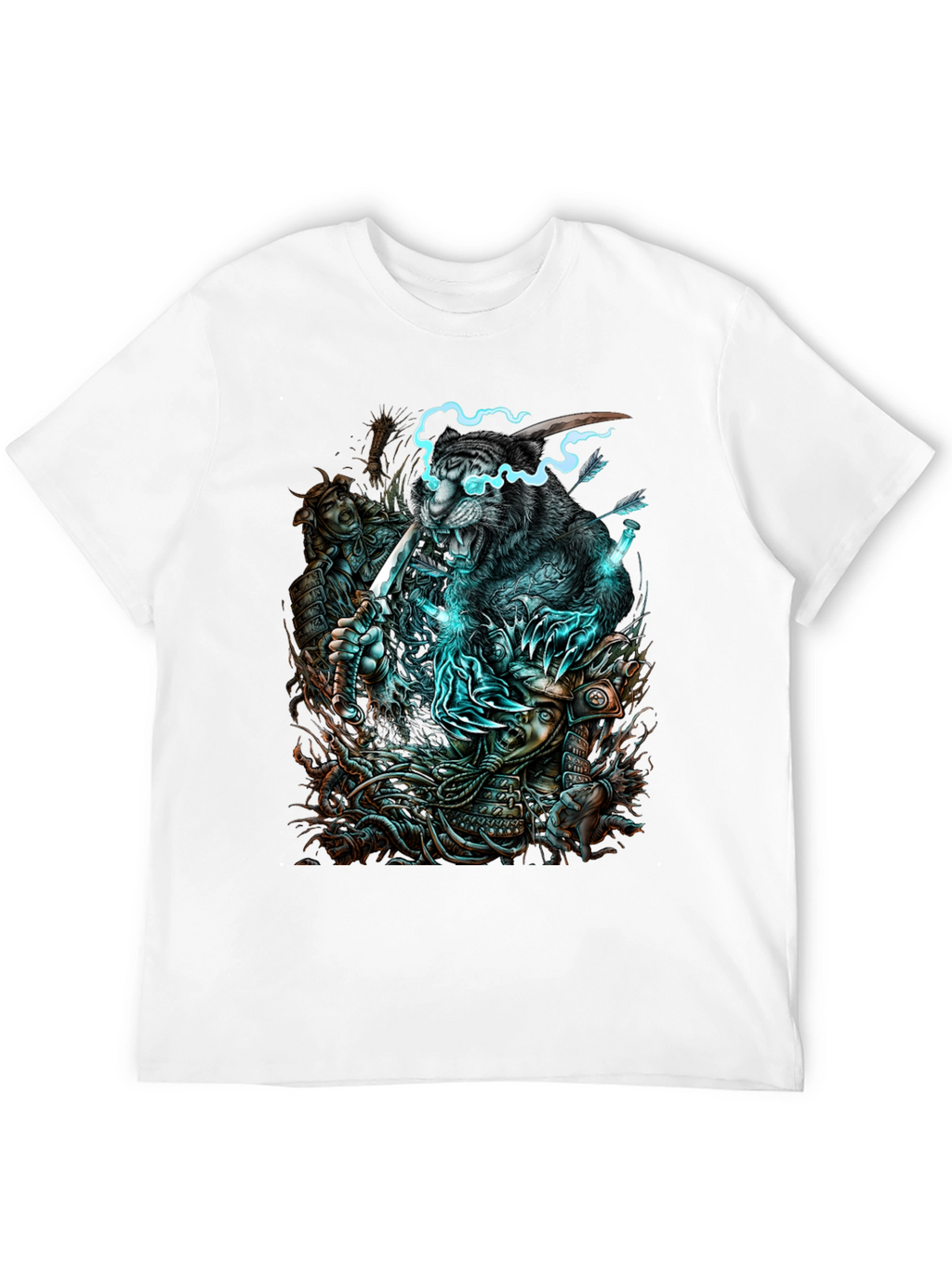 Tiger Samurai Graphic Tee