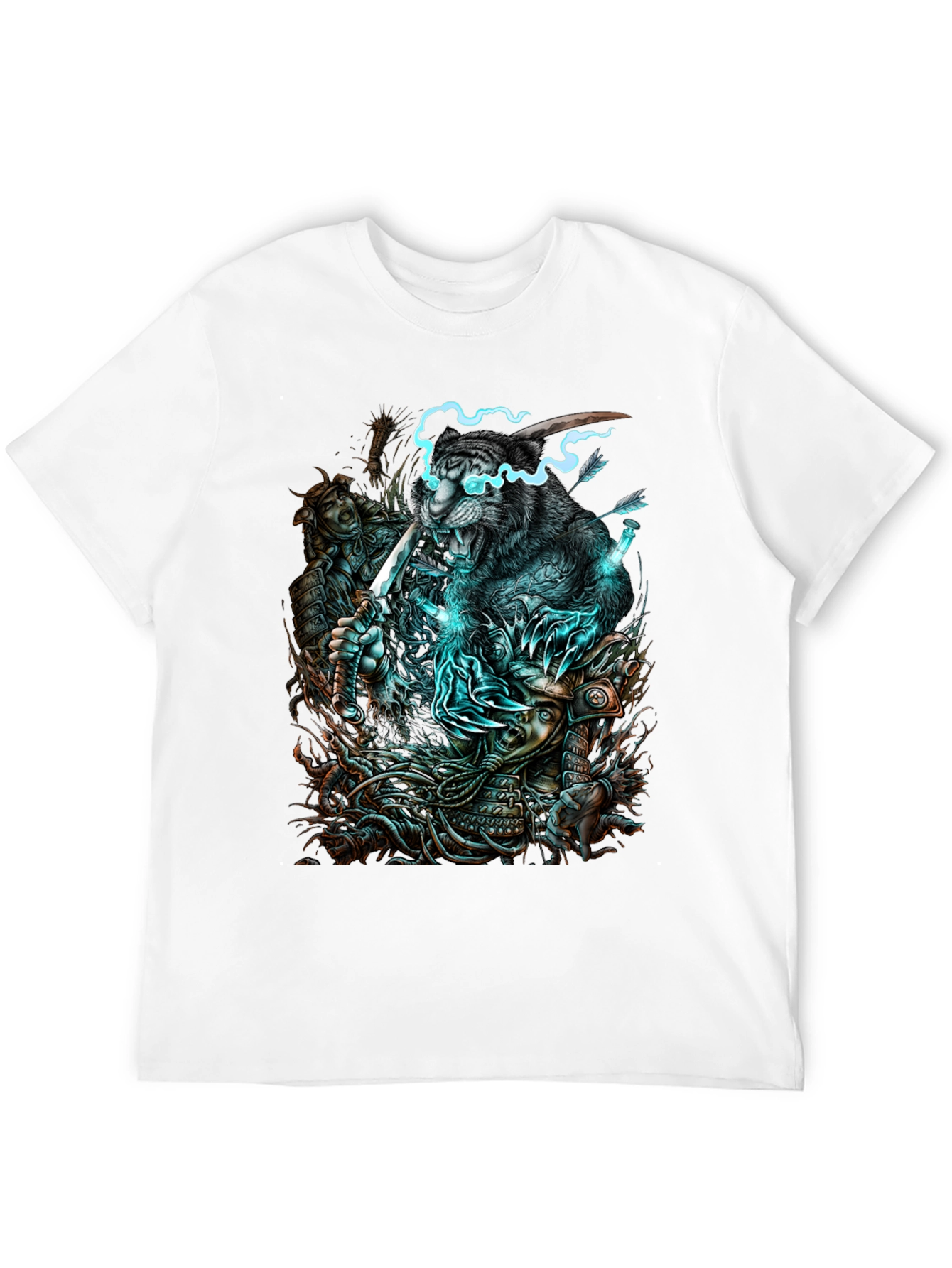 Tiger Samurai Graphic Tee