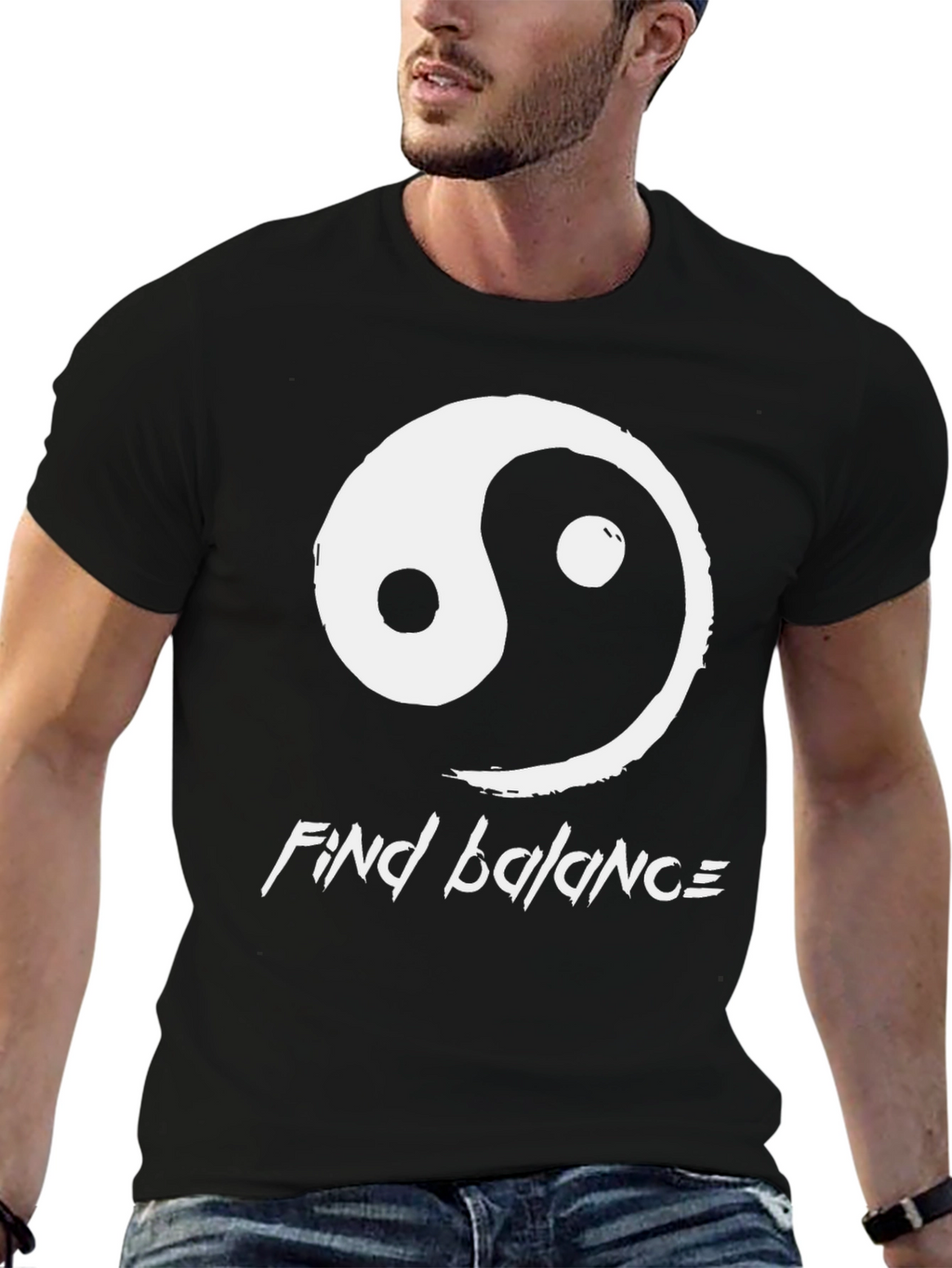 Yin Yang Find Balance T-Shirt
