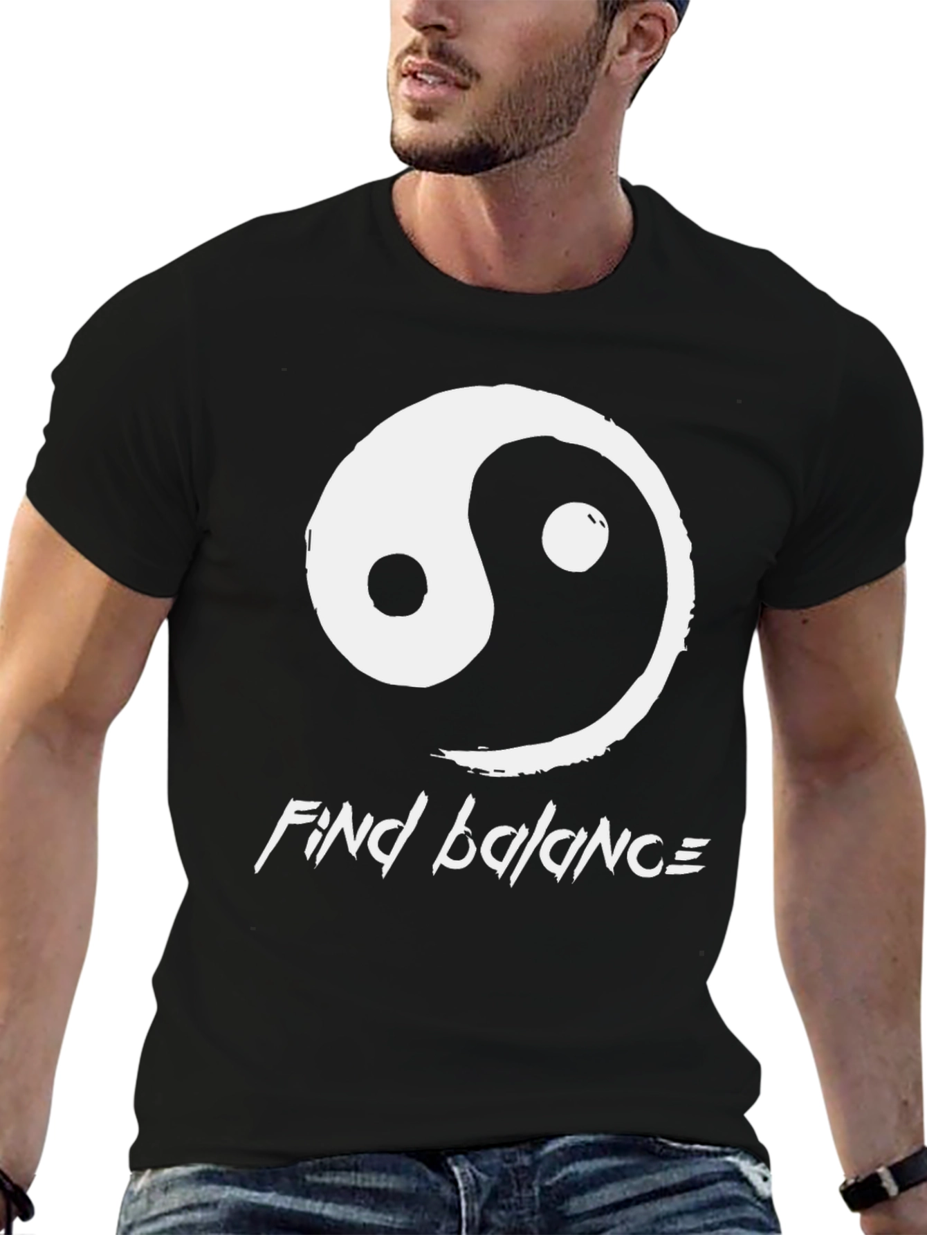 Yin Yang Find Balance T-Shirt