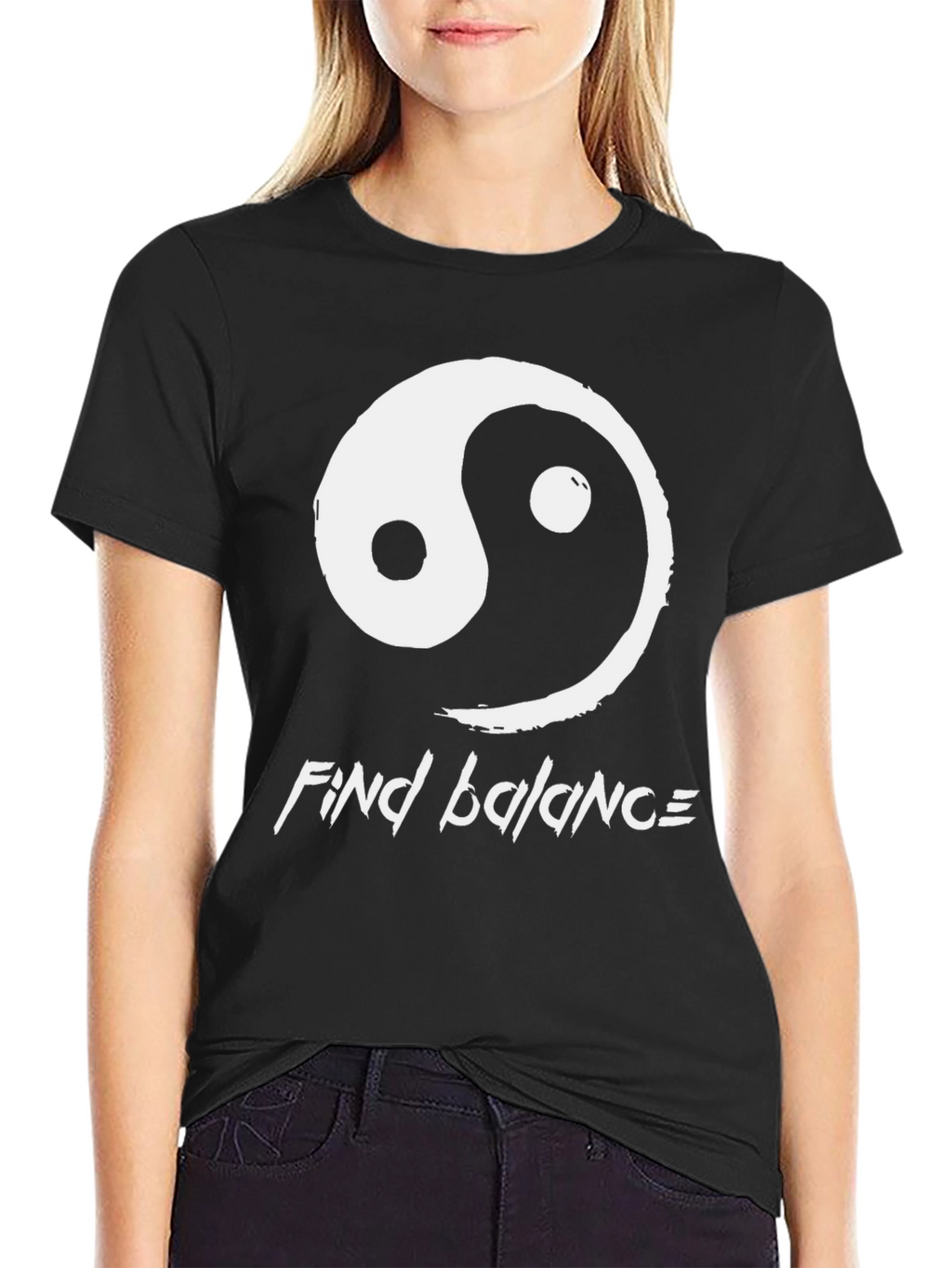 Yin Yang Find Balance T-Shirt