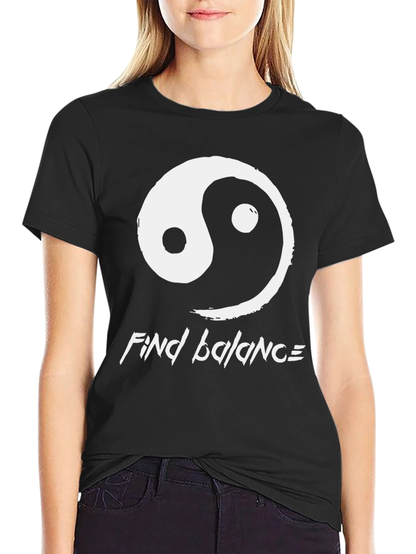 Yin Yang Find Balance T-Shirt