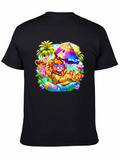 Lion on Vacation Graphic Tee