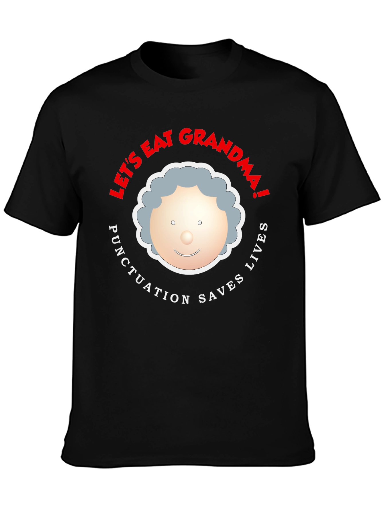 Lets Eat Grandma Funny Punctuation T-Shirt