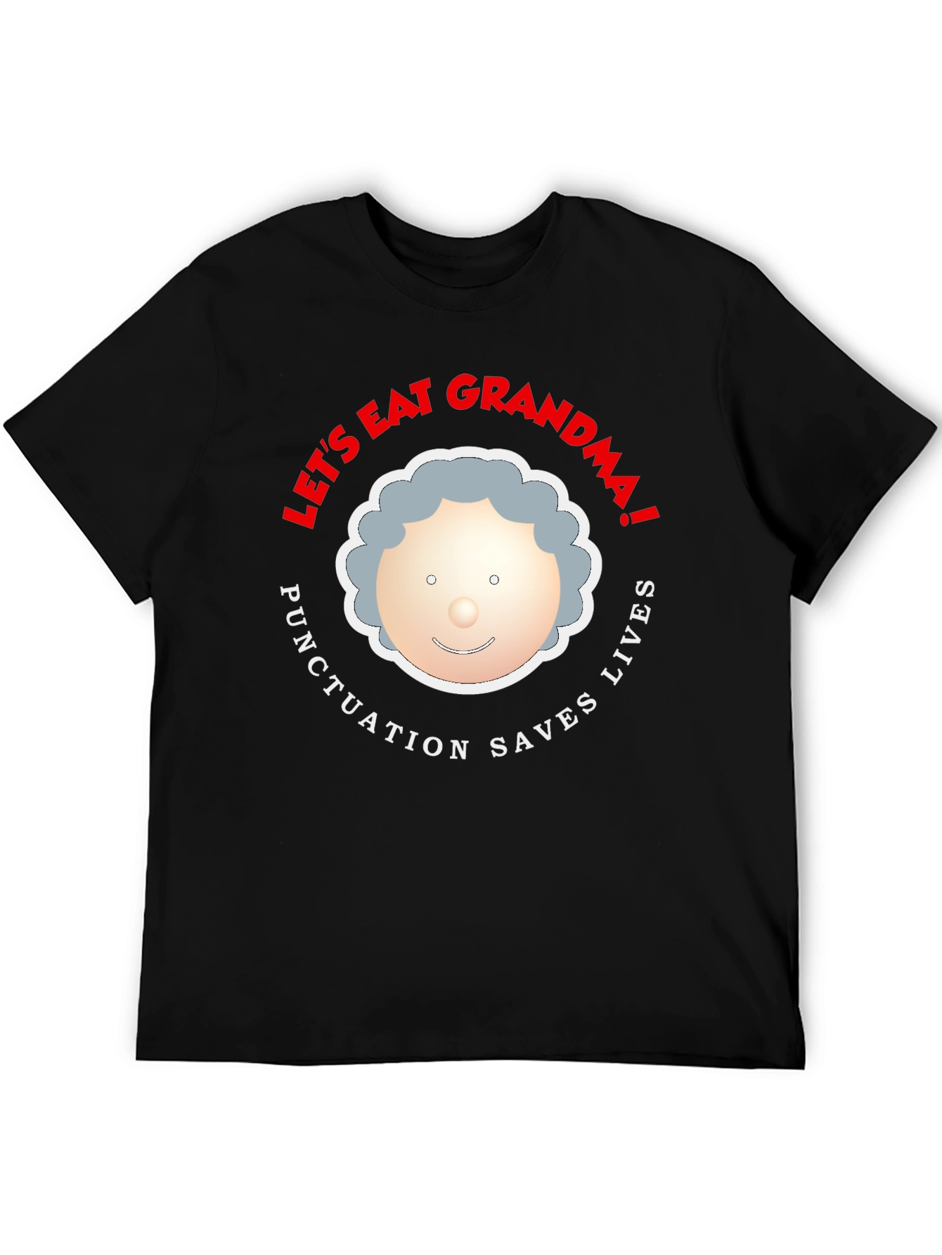 Lets Eat Grandma Funny Punctuation T-Shirt