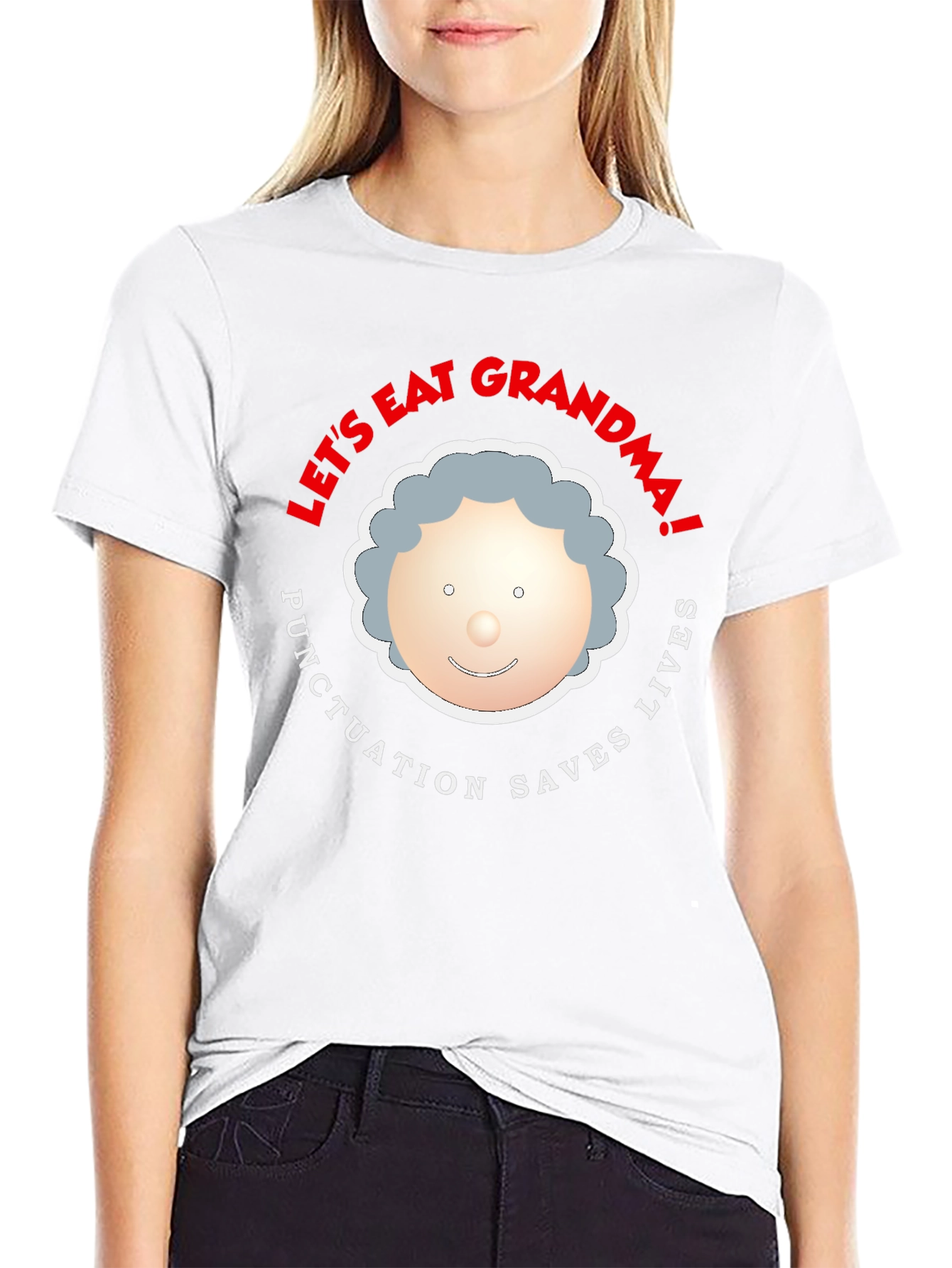 Lets Eat Grandma Funny Punctuation T-Shirt