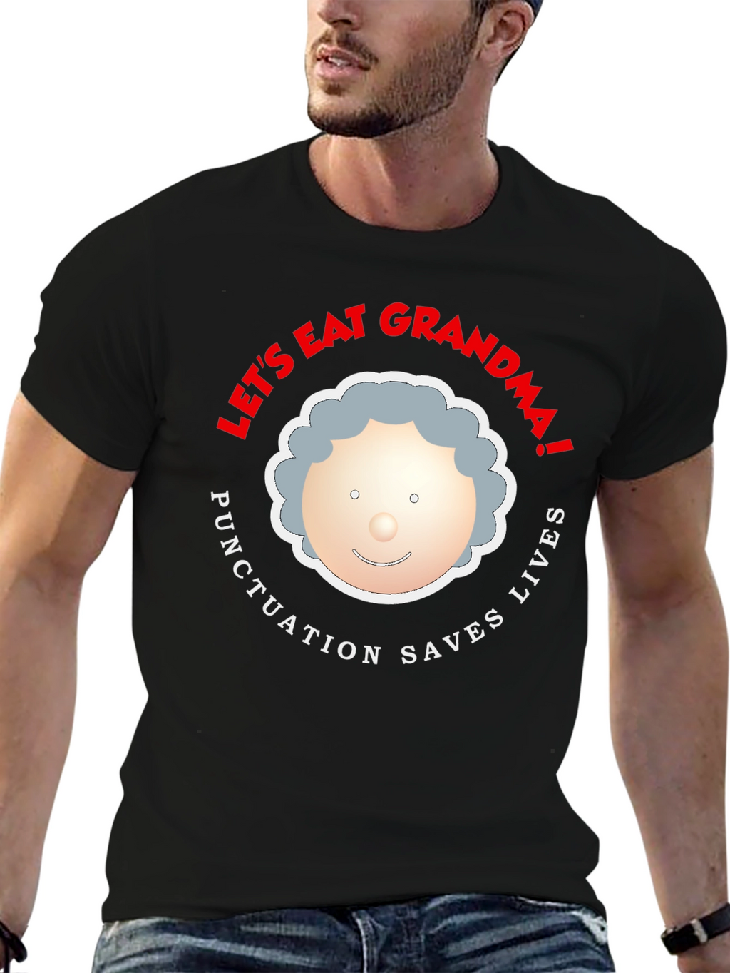 Lets Eat Grandma Funny Punctuation T-Shirt