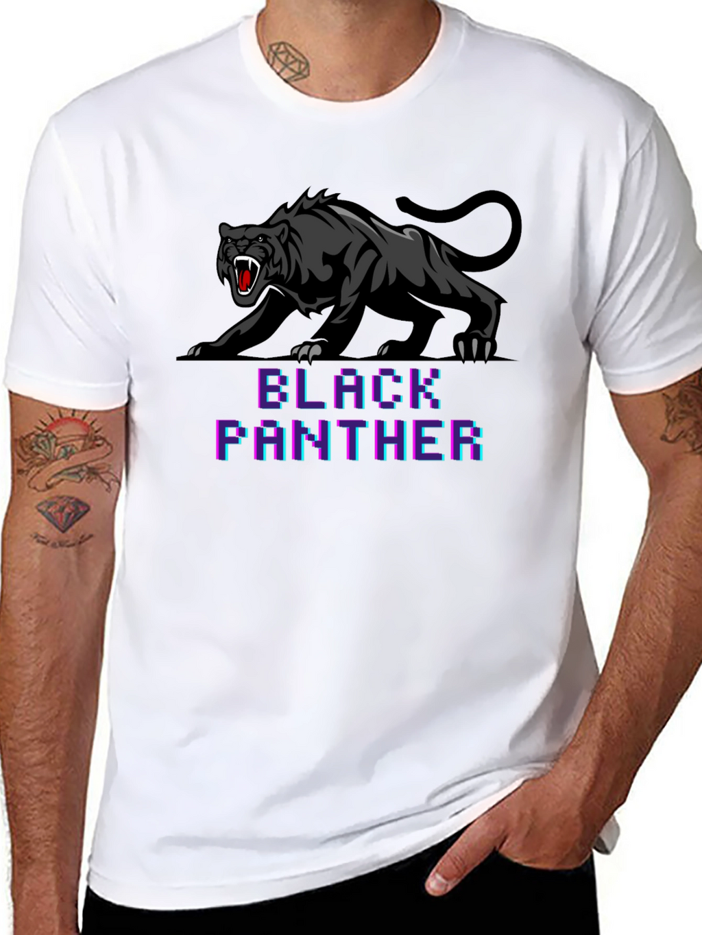 Black Panther Graphic T-Shirt