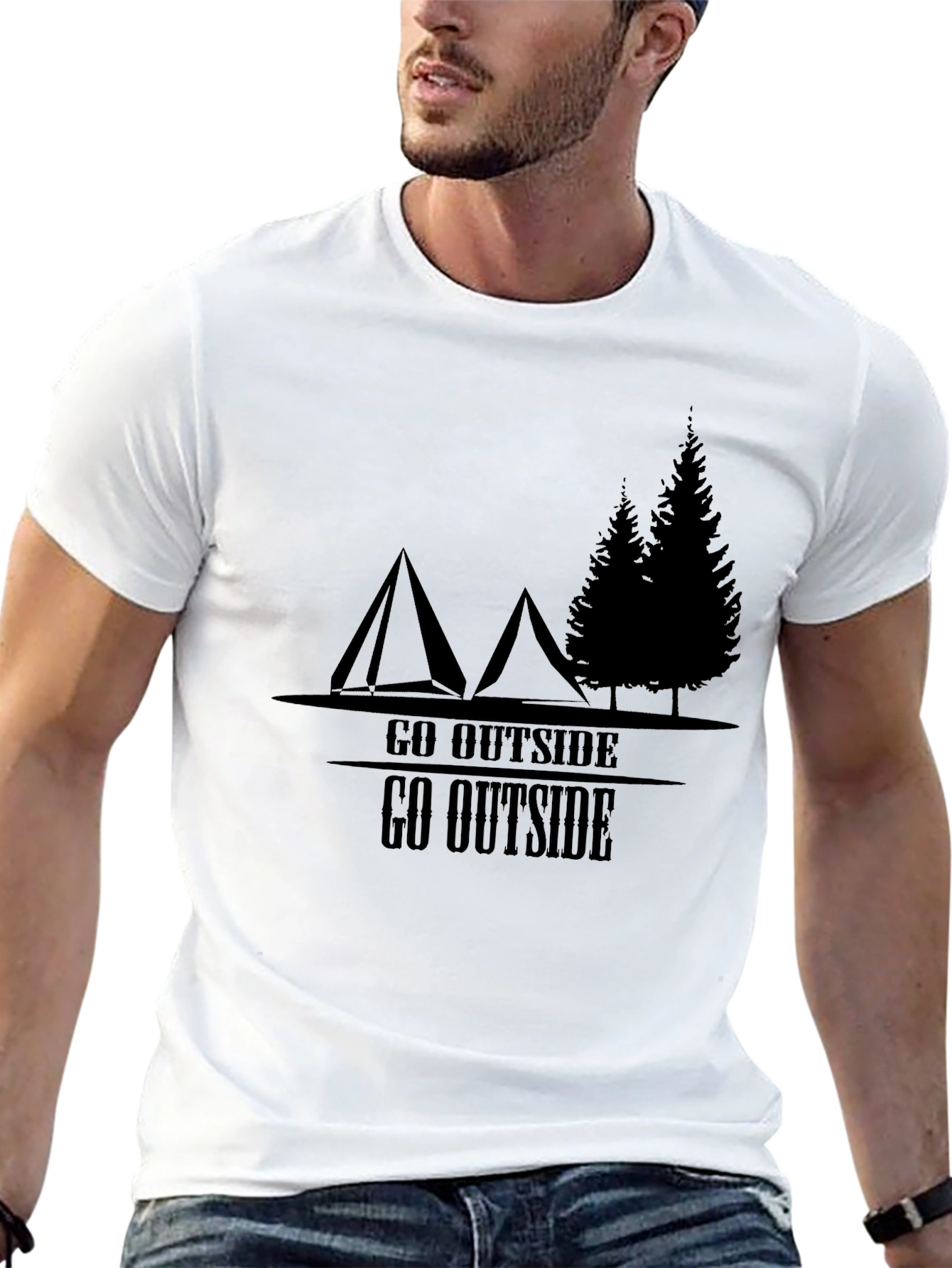 Go Outside Camping T-Shirt