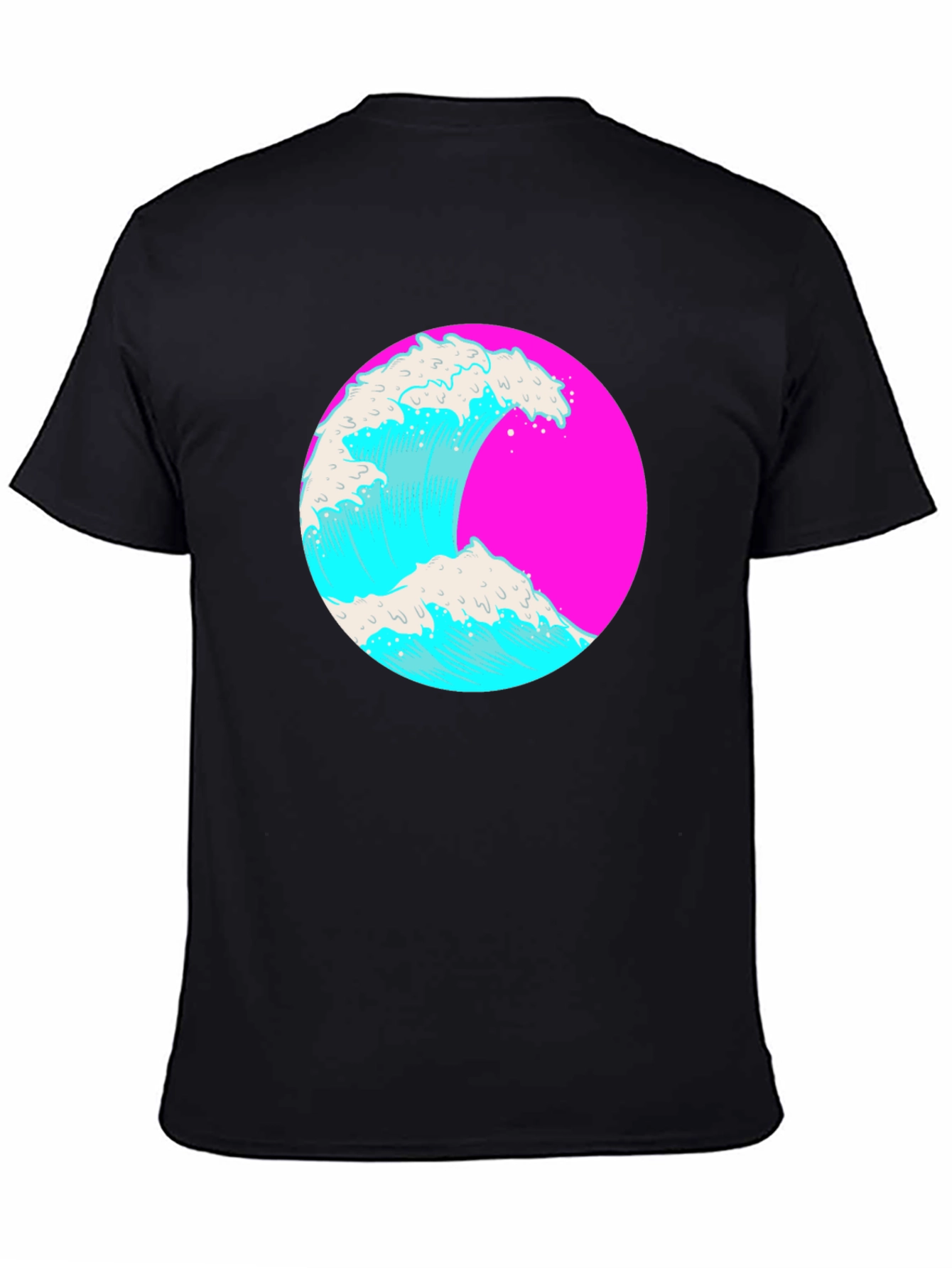 Retro Wave Graphic Tee - Vibrant Style