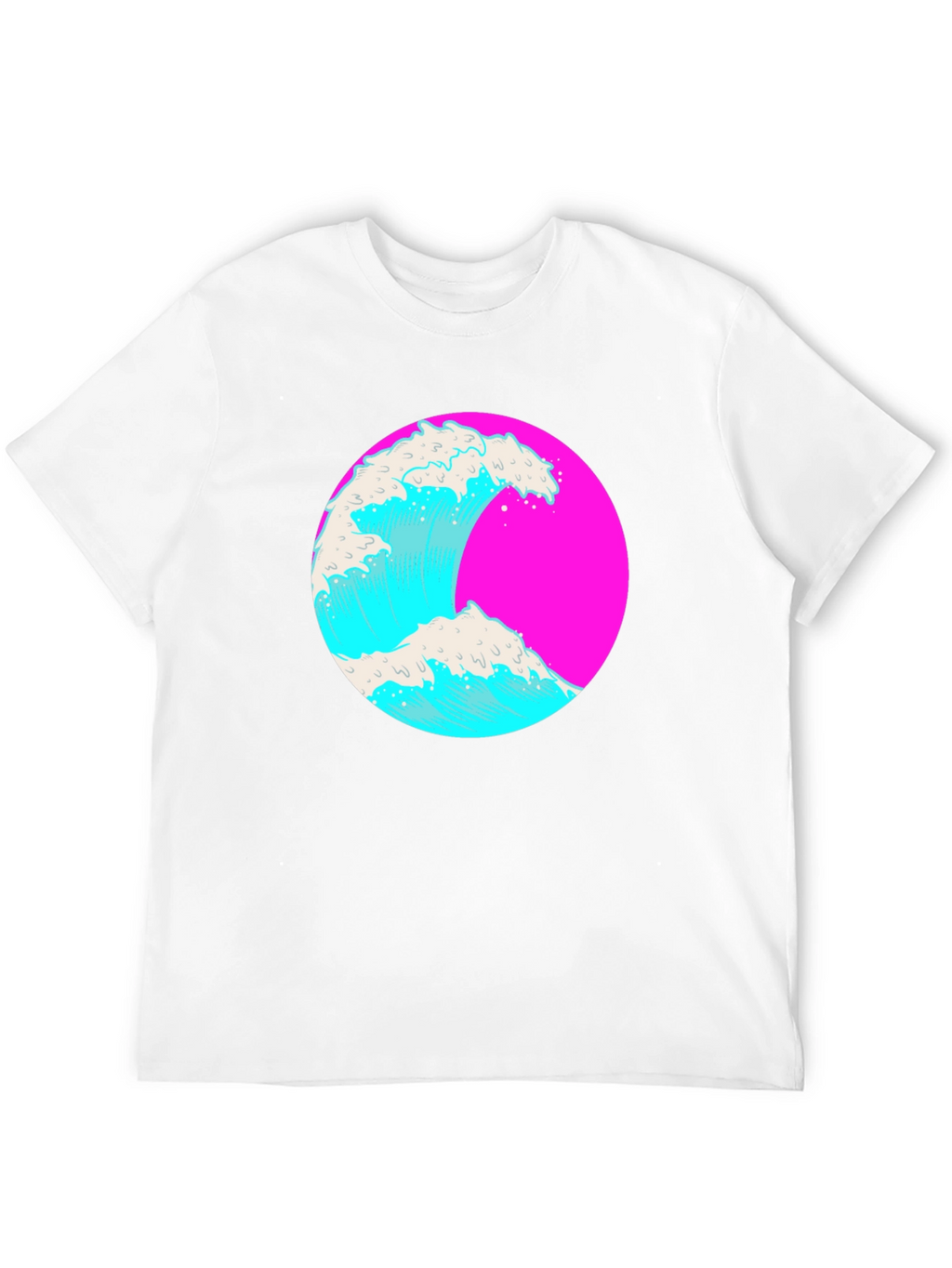 Retro Wave Graphic Tee - Vibrant Style