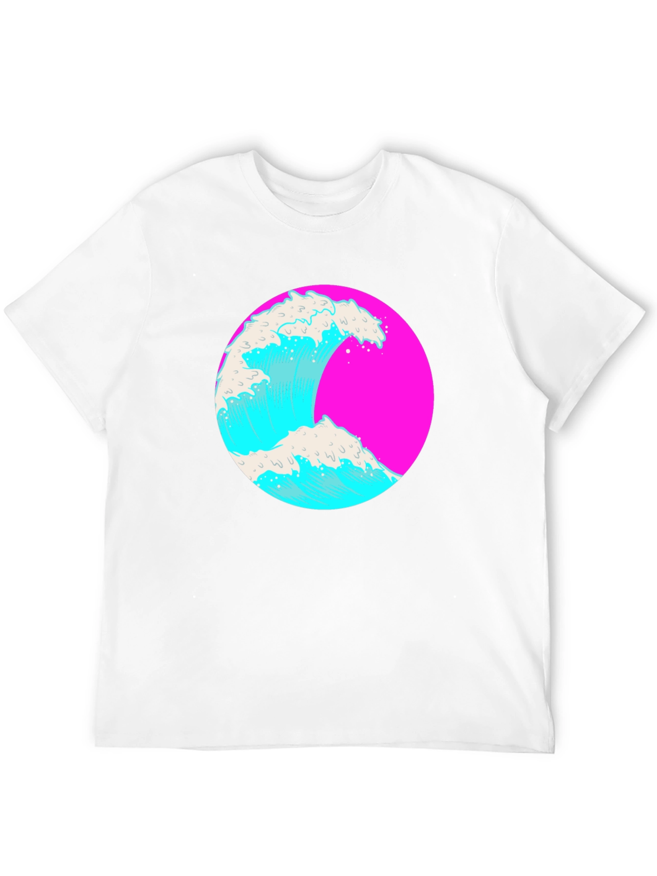 Retro Wave Graphic Tee - Vibrant Style