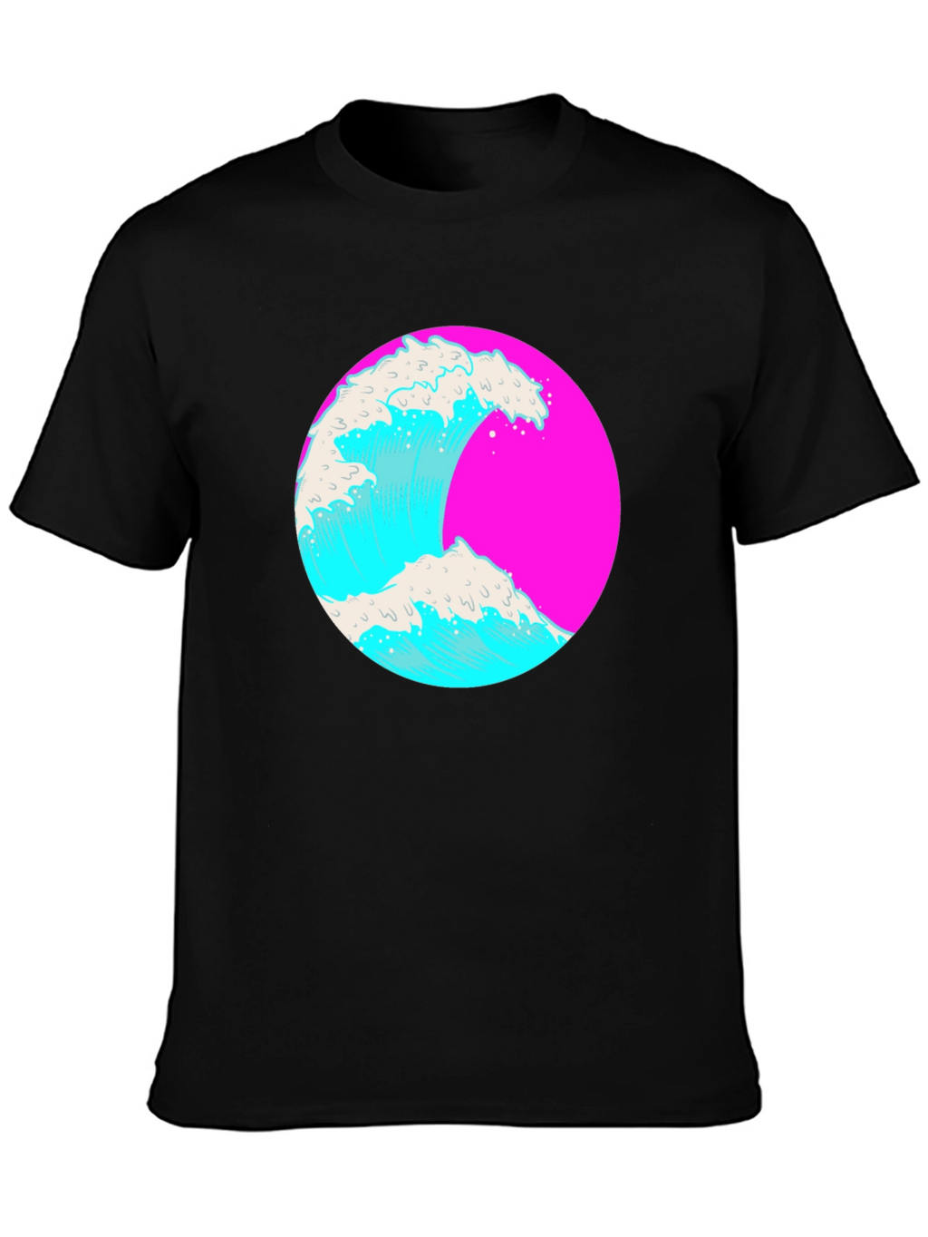 Retro Wave Graphic Tee - Vibrant Style