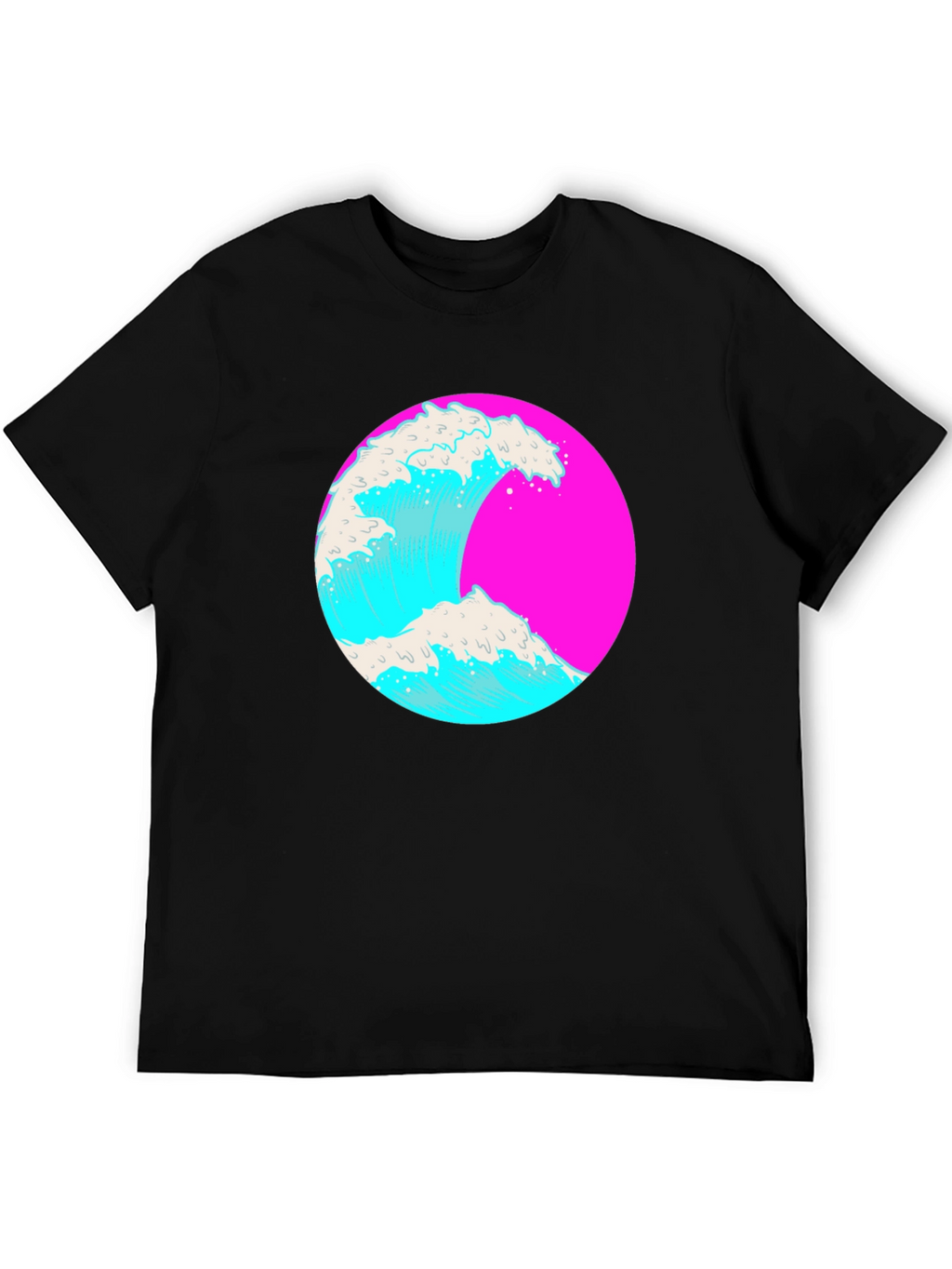 Retro Wave Graphic Tee - Vibrant Style