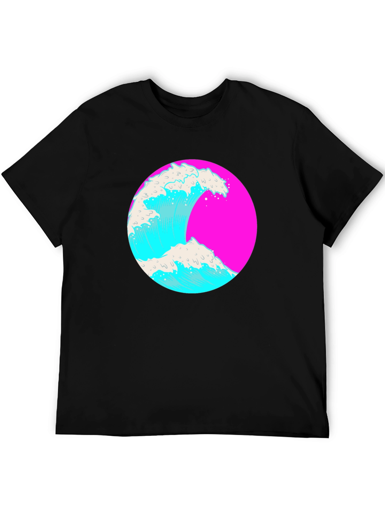 Retro Wave Graphic Tee - Vibrant Style