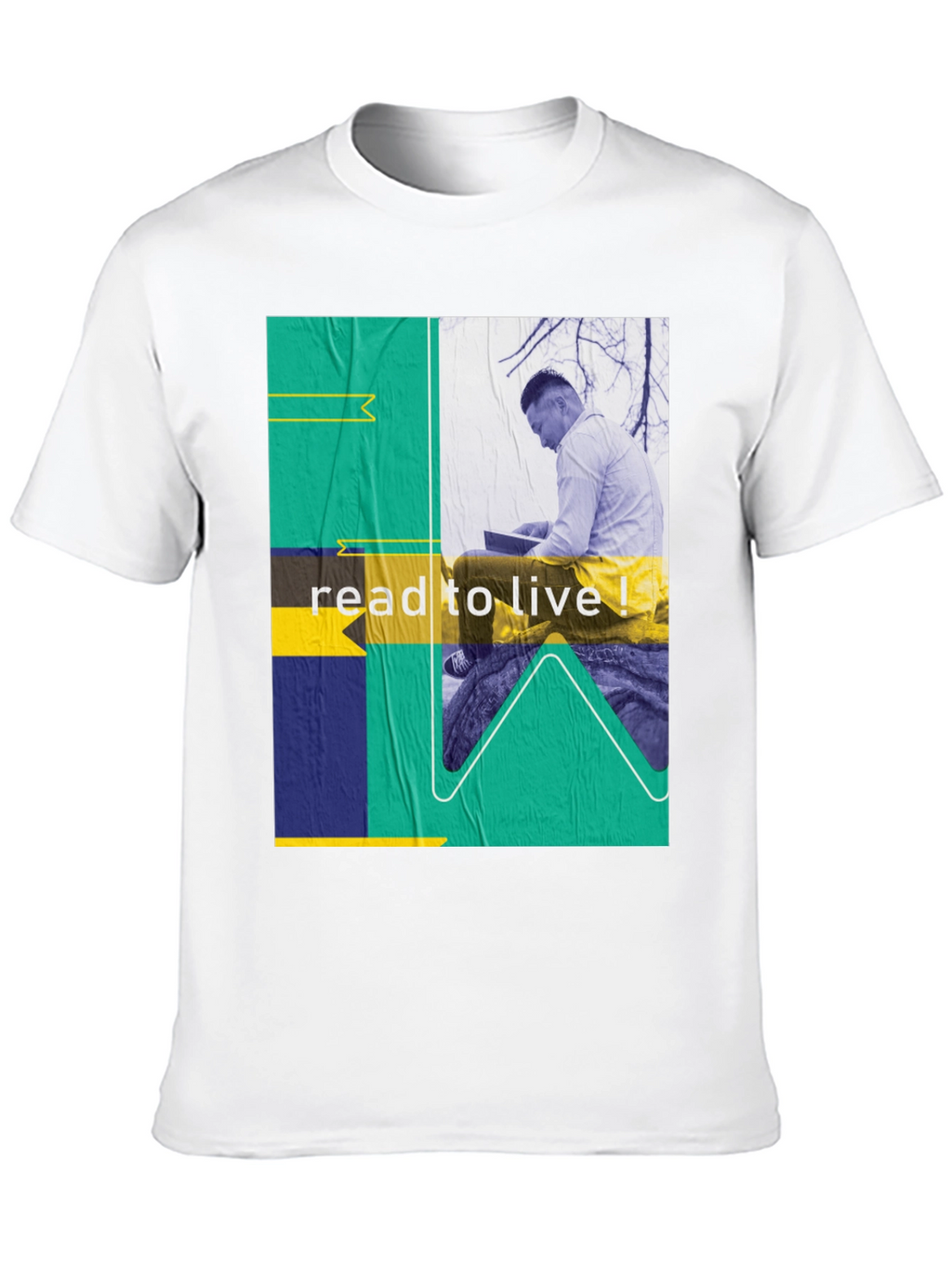 Read to Live Graphic Tee