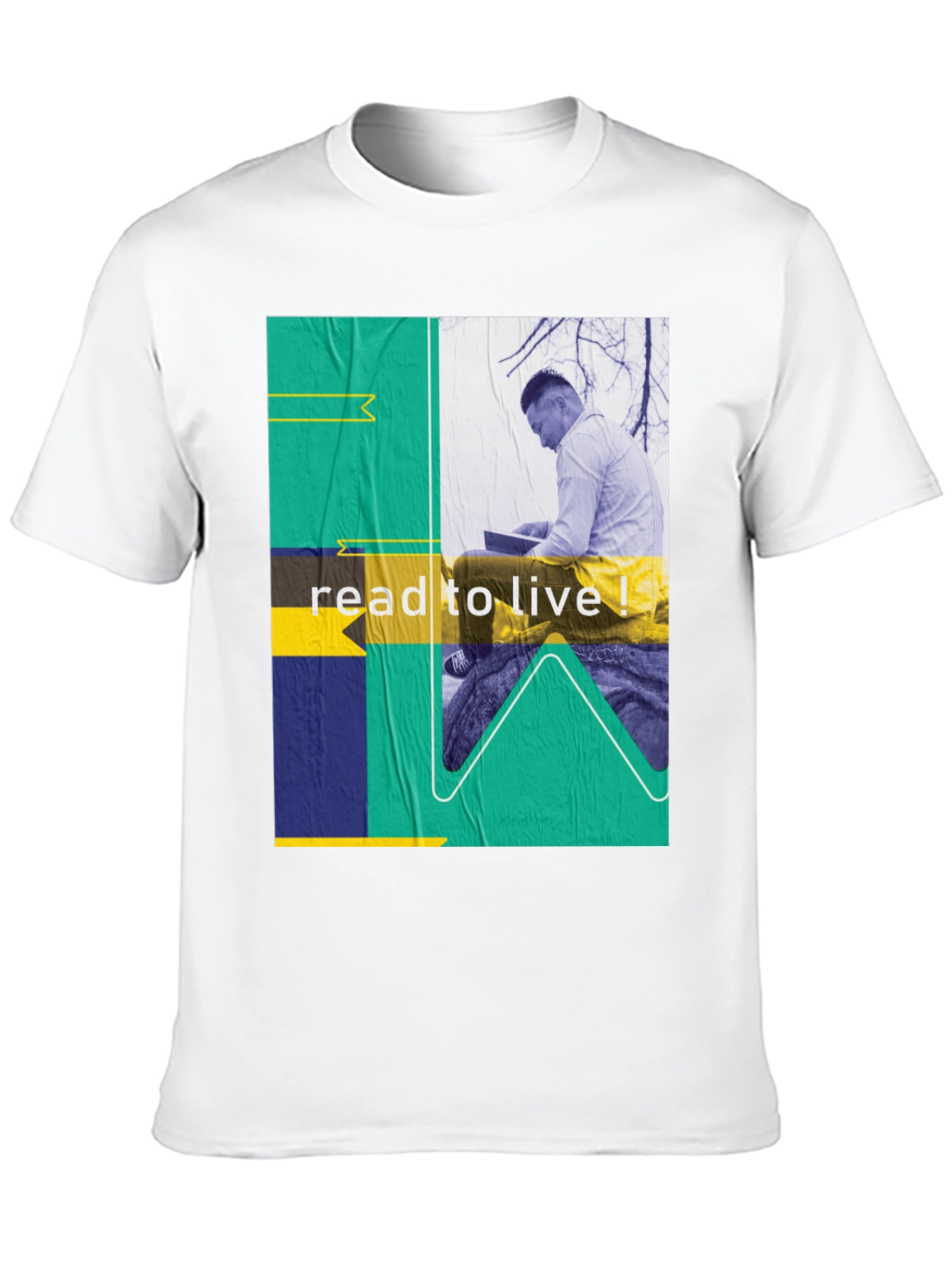 Read to Live Graphic Tee