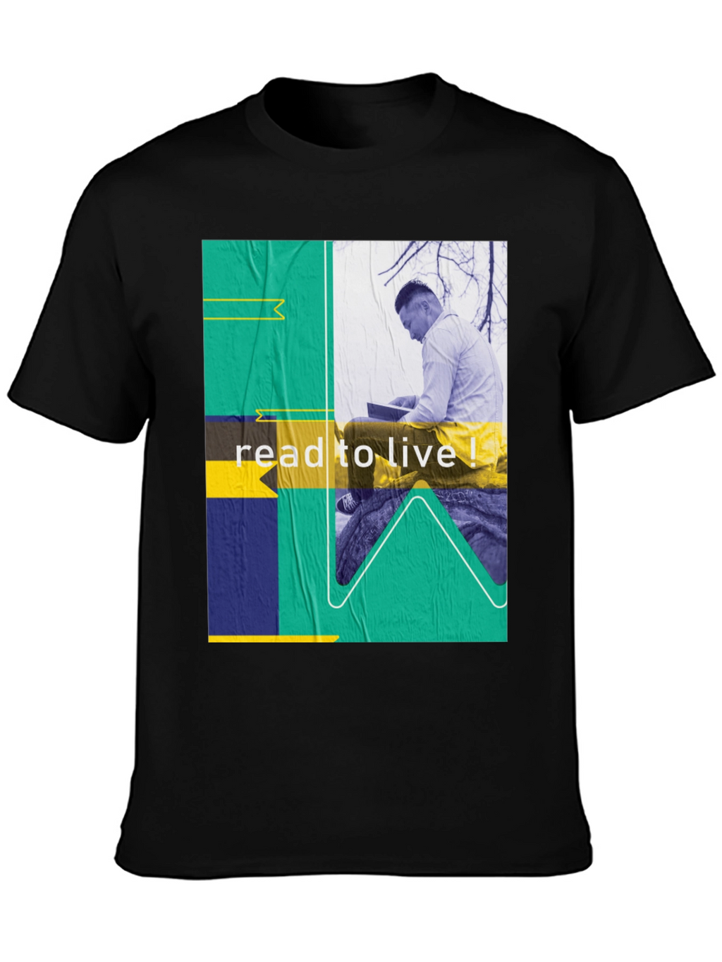 Read to Live Graphic Tee