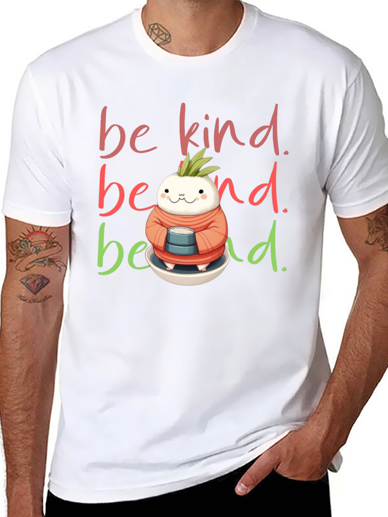Be Kind T-Shirt - Adorable Turnip Design