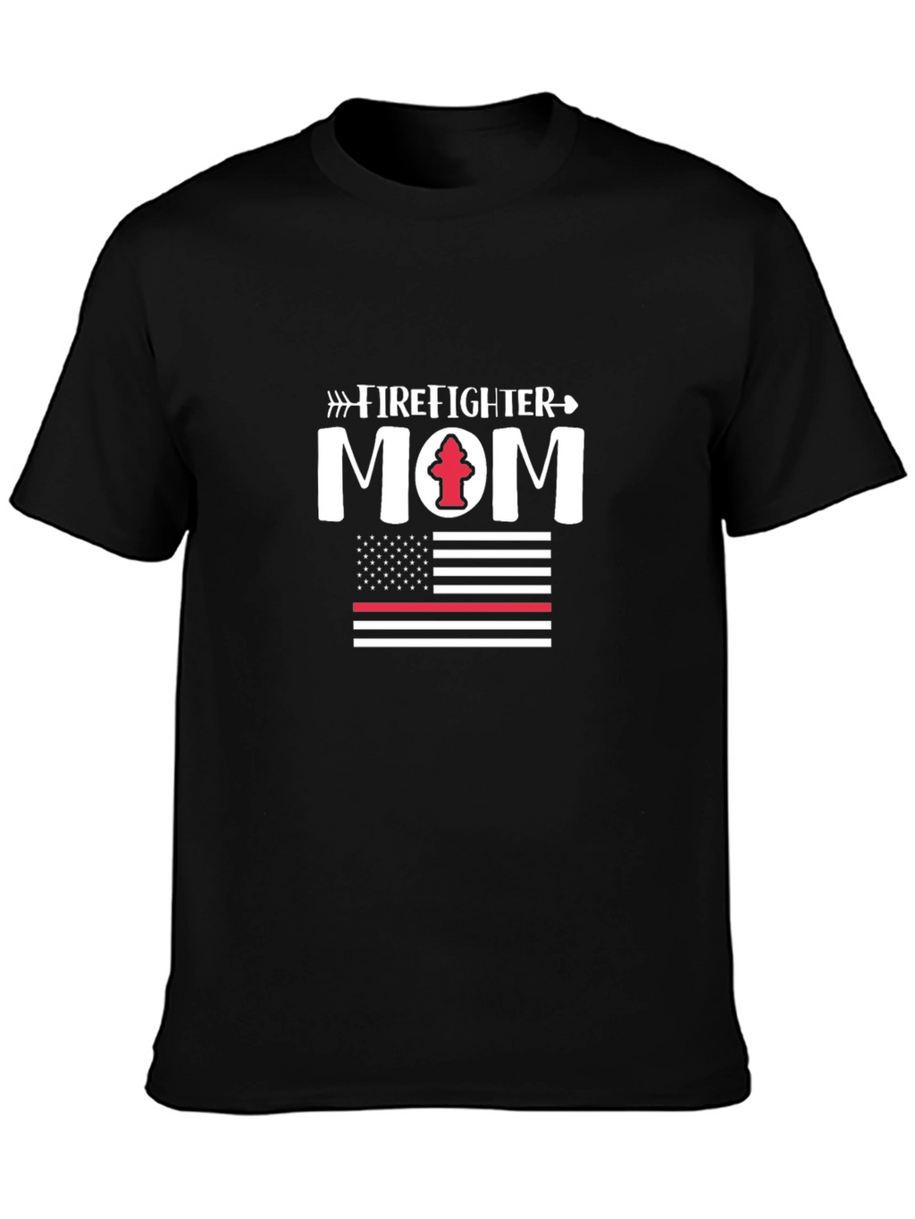 Firefighter Mom Graphic Tee
