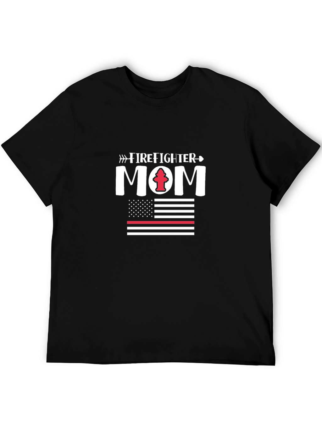 Firefighter Mom Graphic Tee