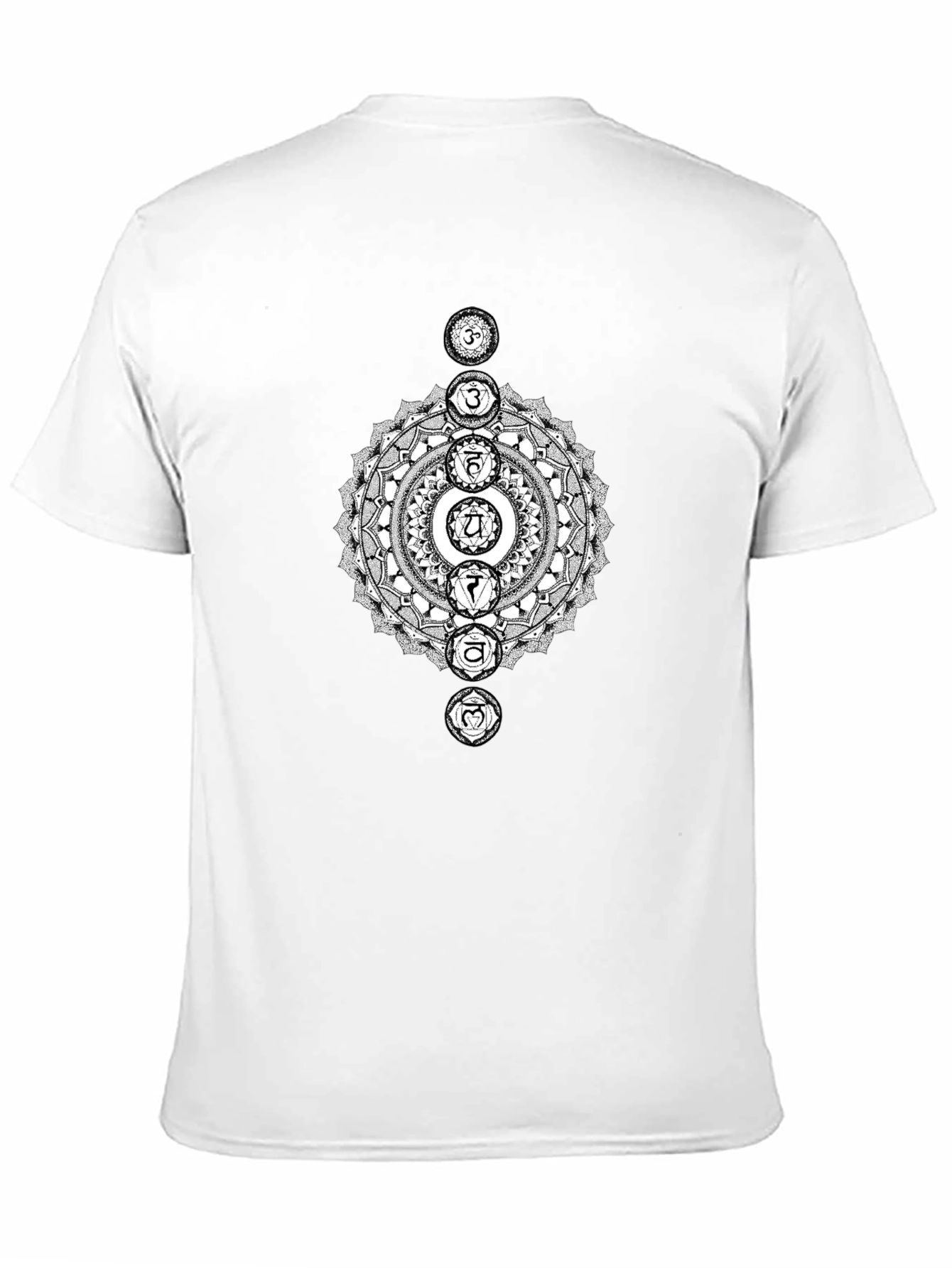 Chakra Mandala T-Shirt - Spiritual Yoga Tee