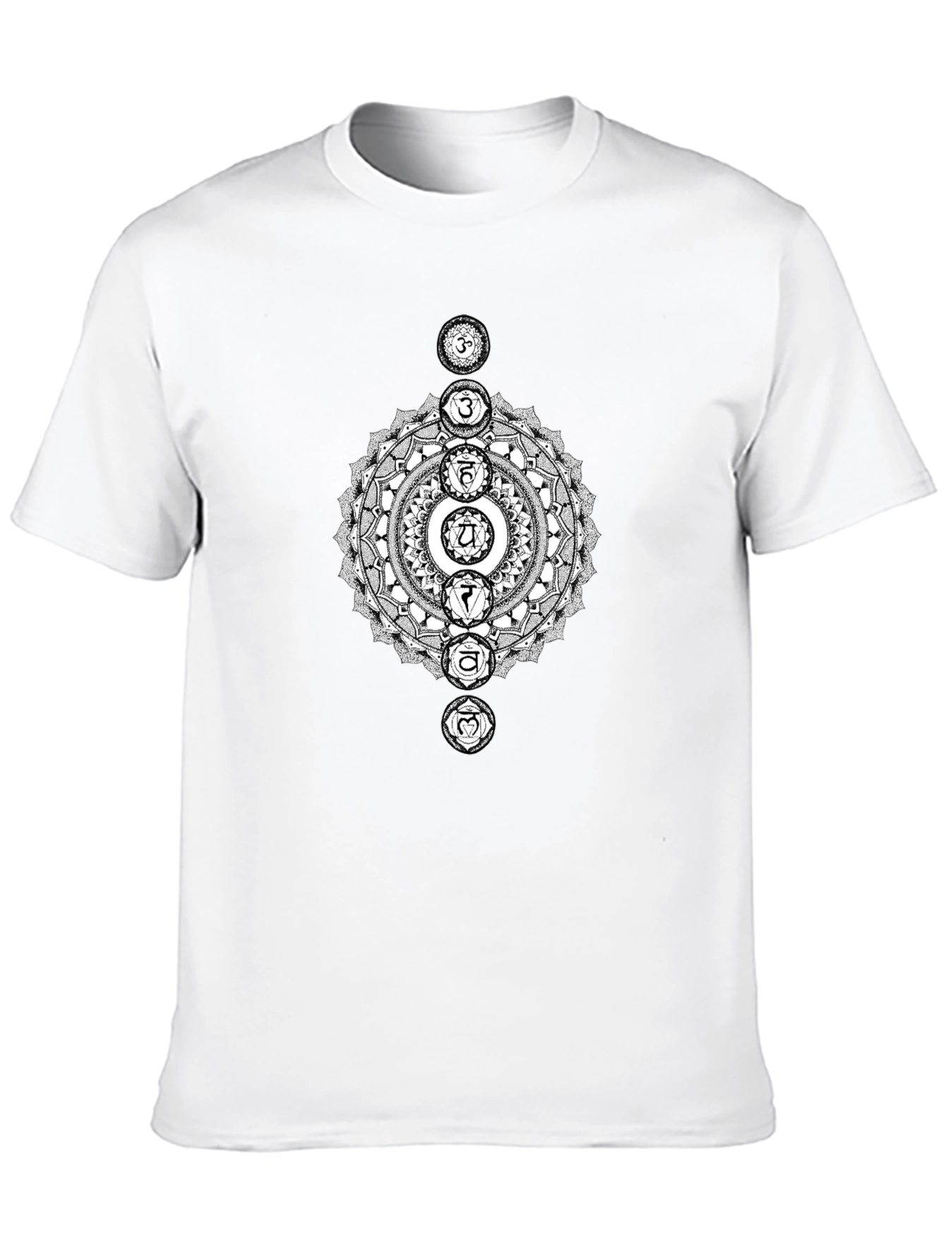 Chakra Mandala T-Shirt - Spiritual Yoga Tee