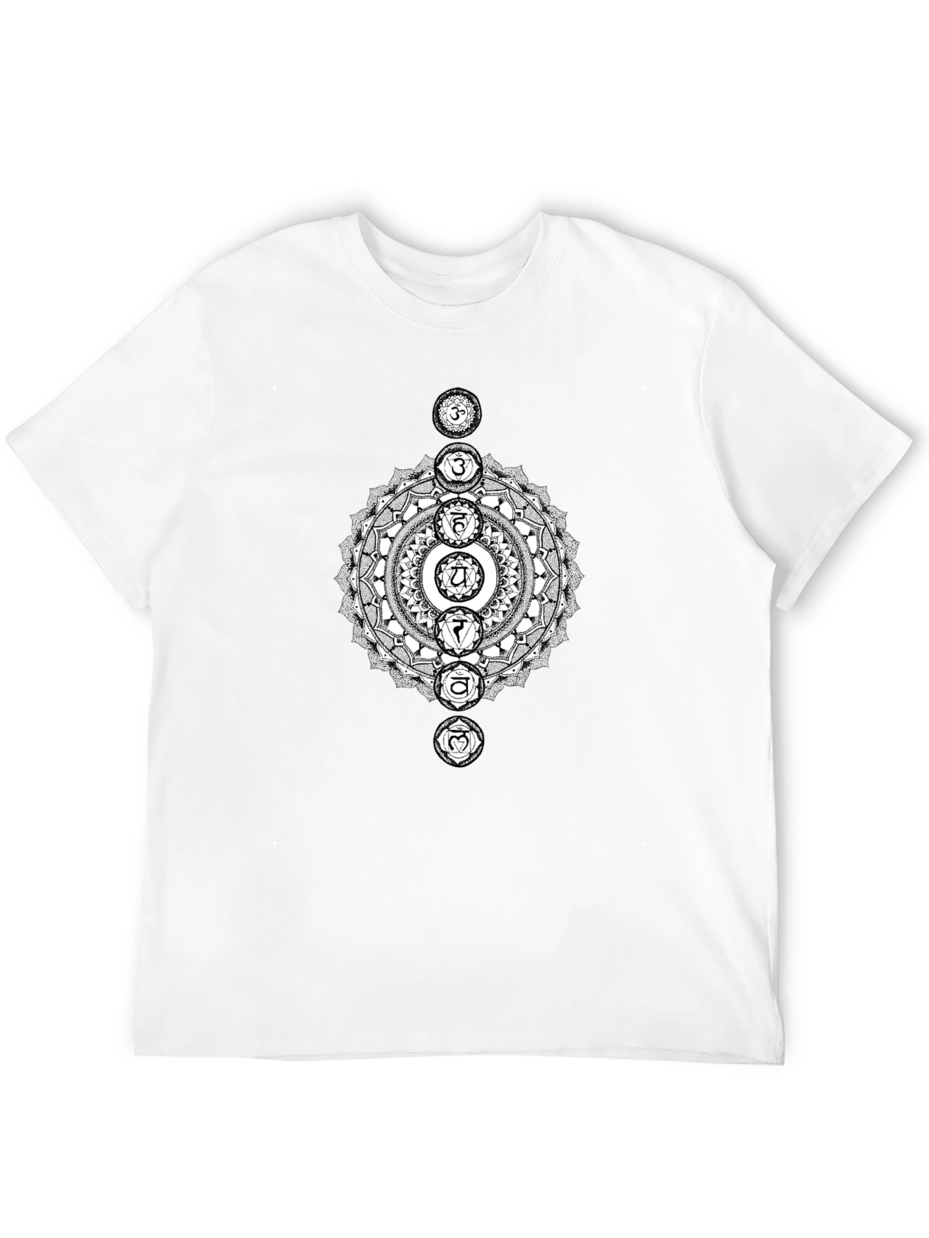 Chakra Mandala T-Shirt - Spiritual Yoga Tee