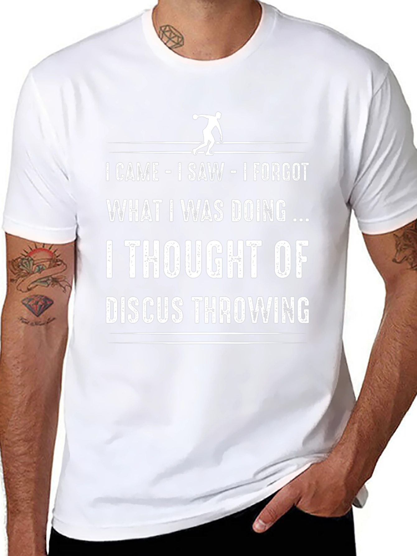 Funny Discus Throwing T-Shirt