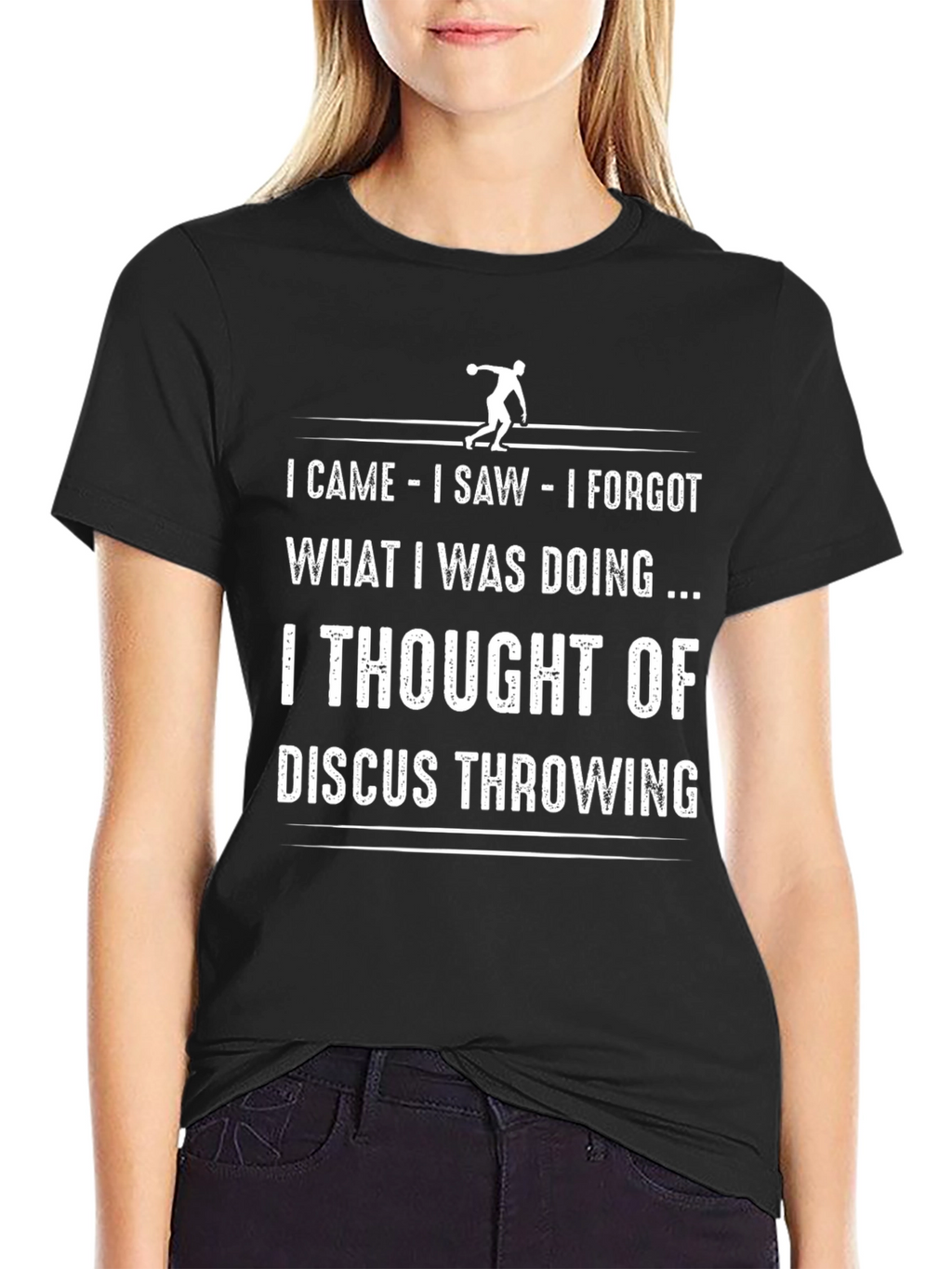 Funny Discus Throwing T-Shirt