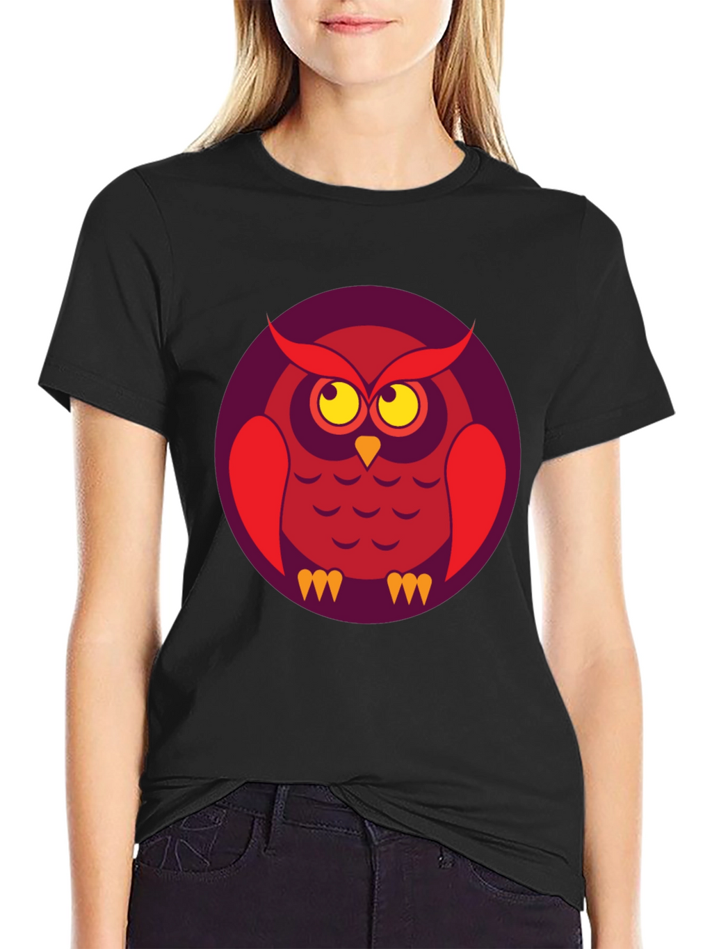 Cool Owl Graphic T-Shirt - Unique Design