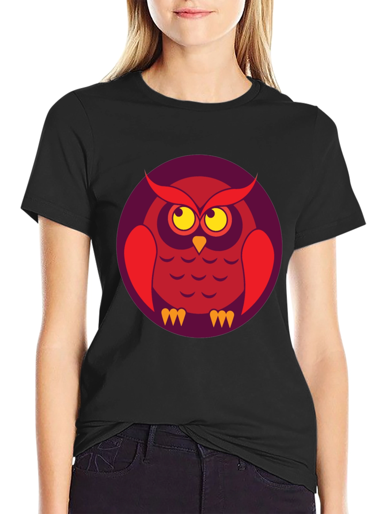 Cool Owl Graphic T-Shirt - Unique Design