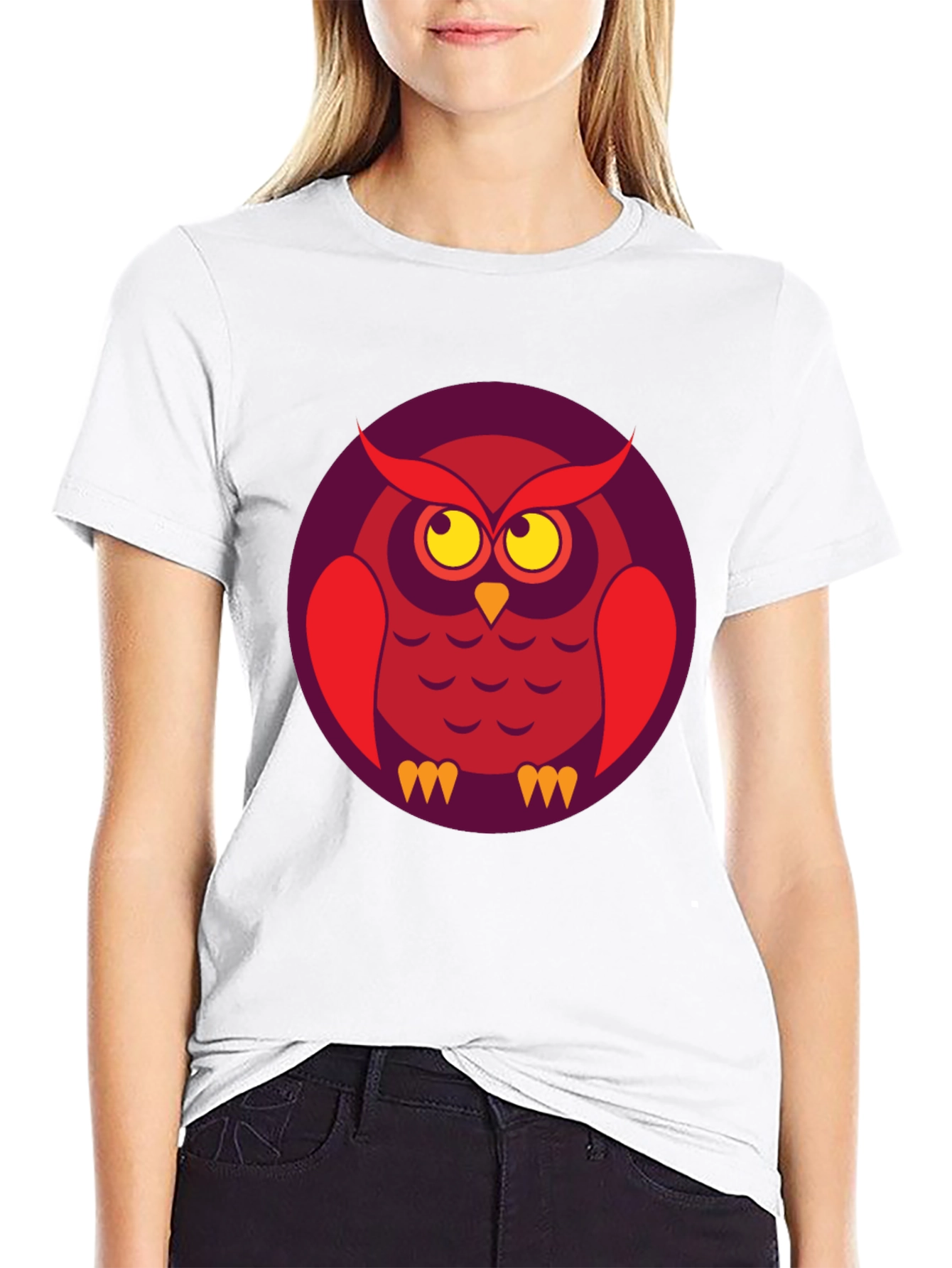 Cool Owl Graphic T-Shirt - Unique Design