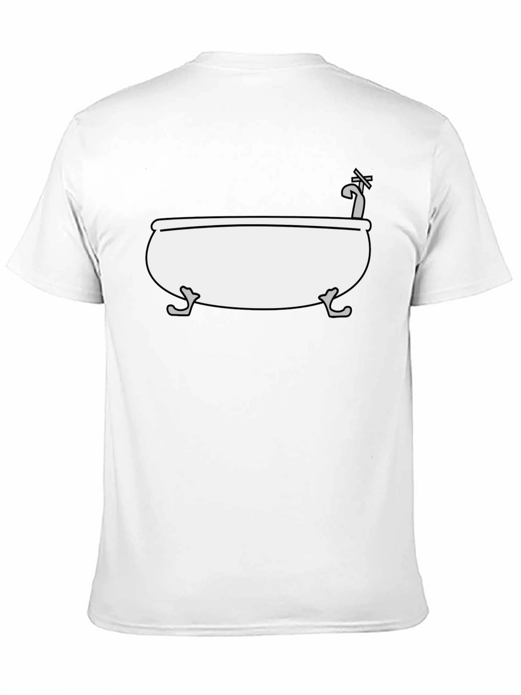 Funny Bathtub T-Shirt - Unique Graphic Tee