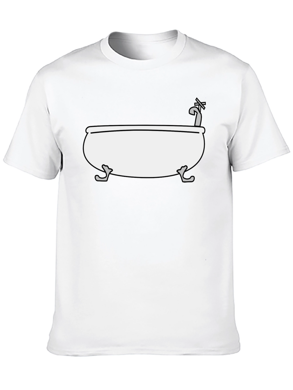 Funny Bathtub T-Shirt - Unique Graphic Tee