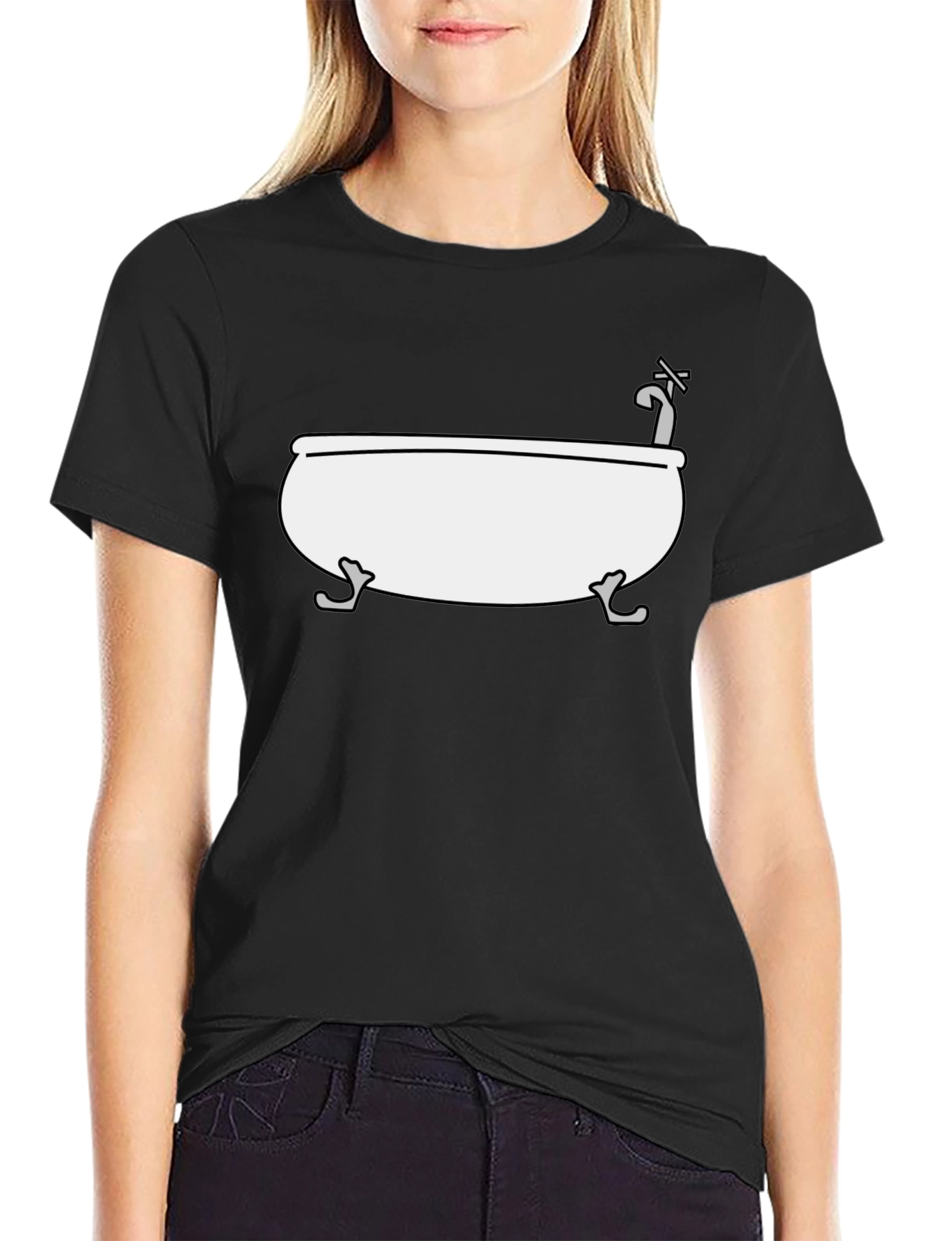 Funny Bathtub T-Shirt - Unique Graphic Tee