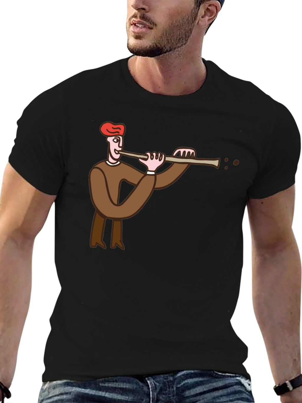 Funny Musician Graphic T-Shirt