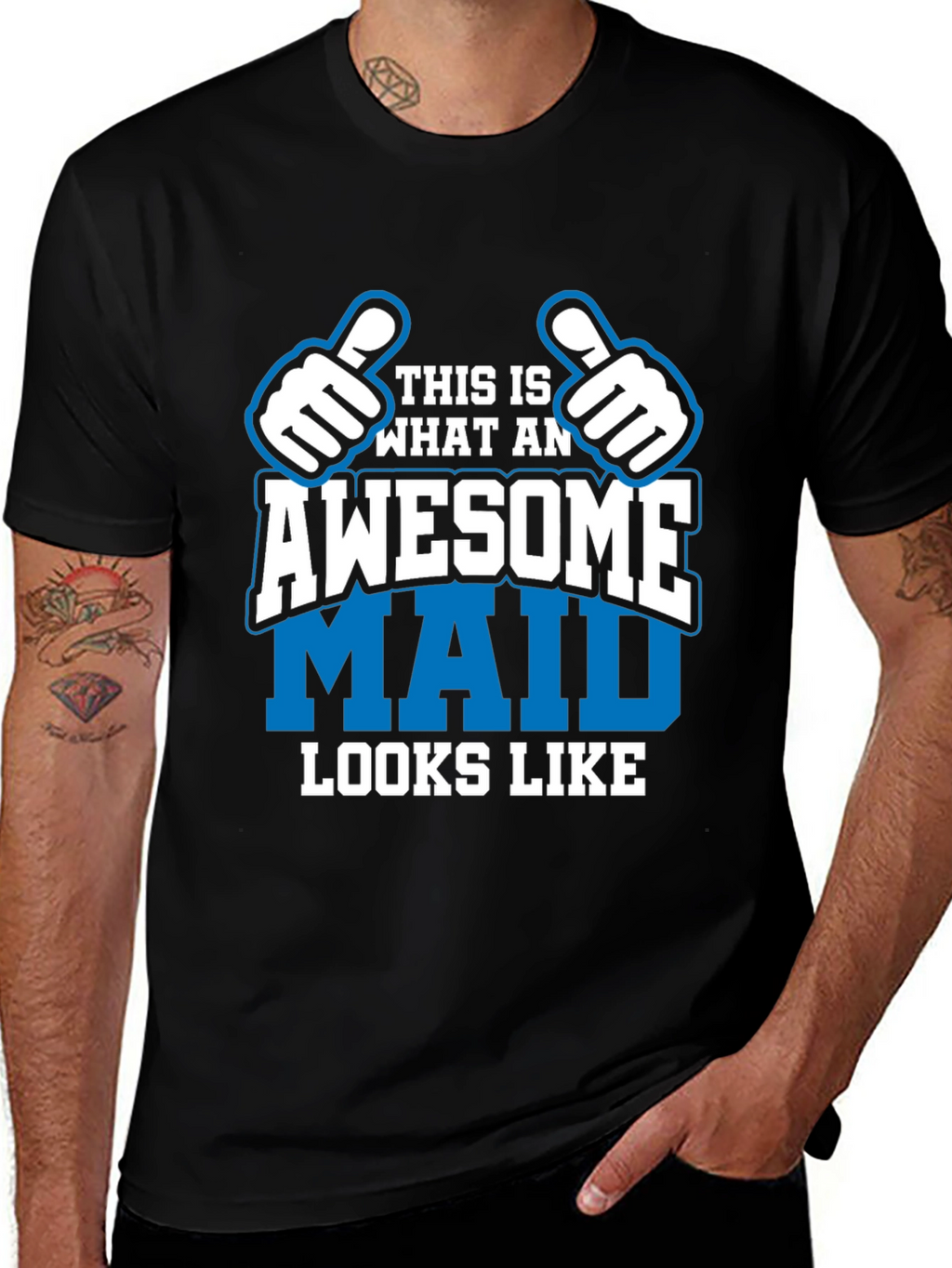 Awesome Maid Graphic Tee