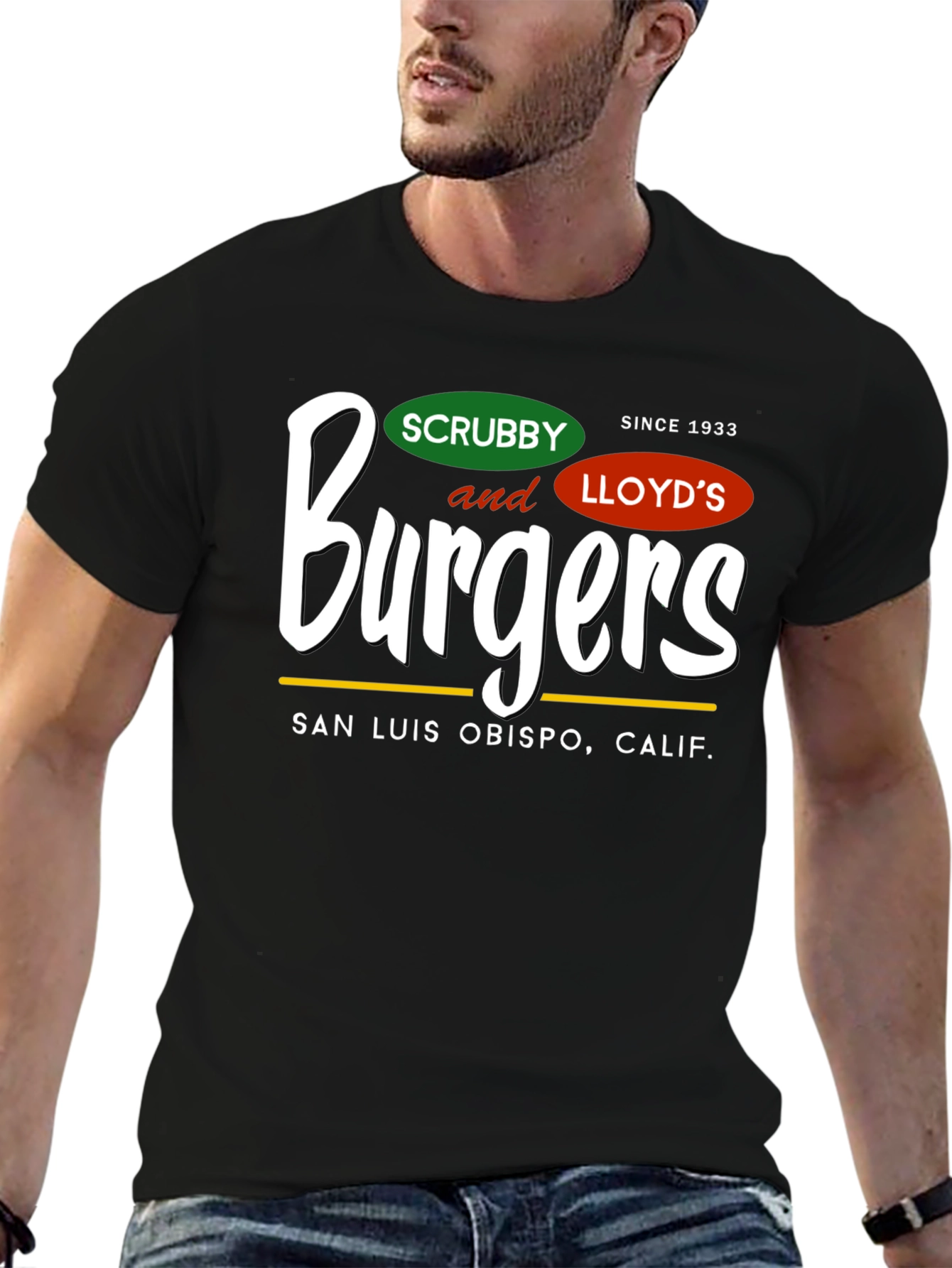Scrubby and Lloyds Burgers T-Shirt