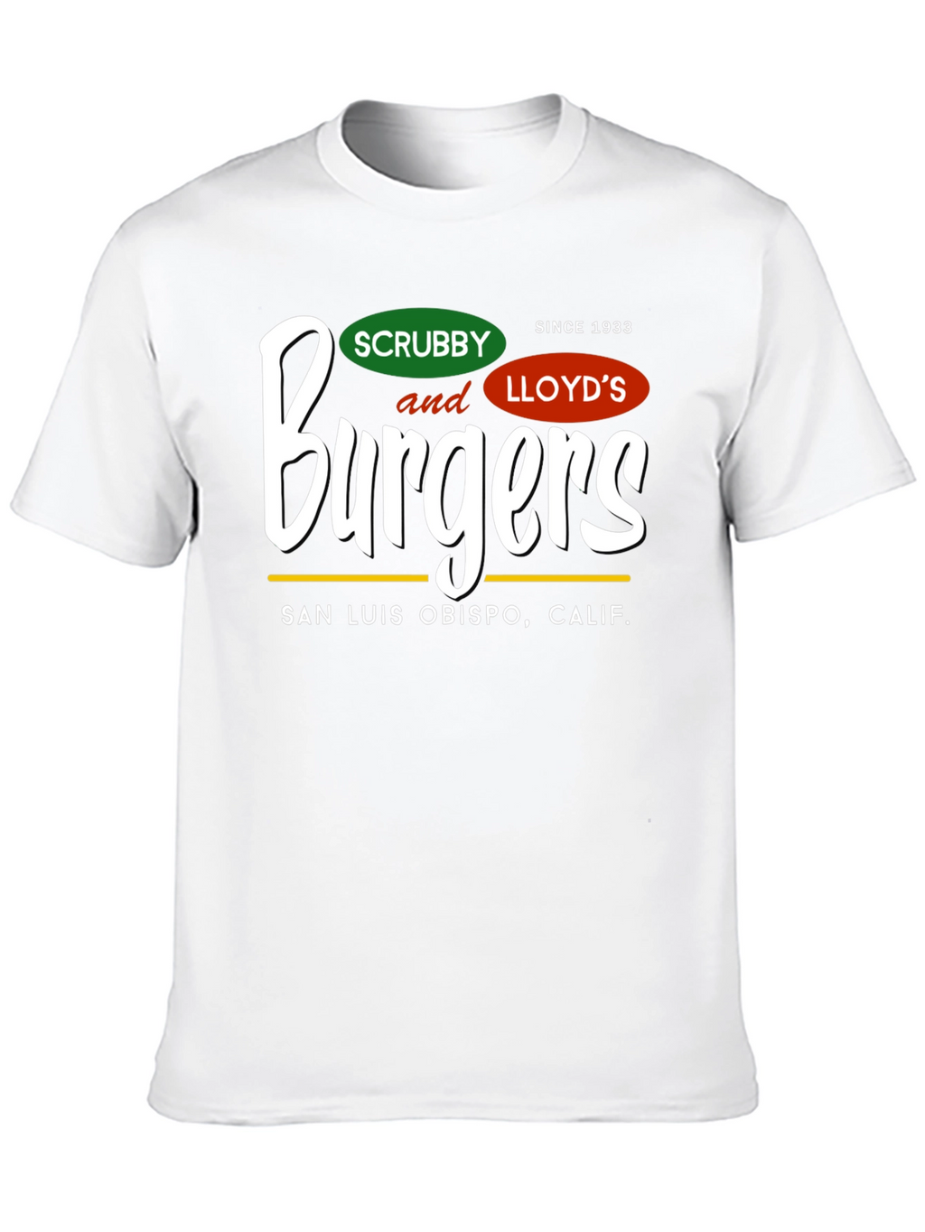 Scrubby and Lloyds Burgers T-Shirt