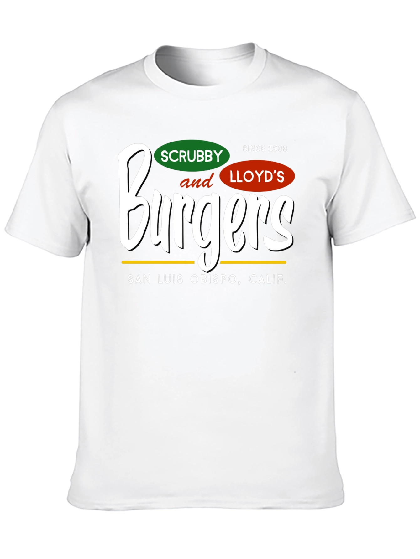 Scrubby and Lloyds Burgers T-Shirt