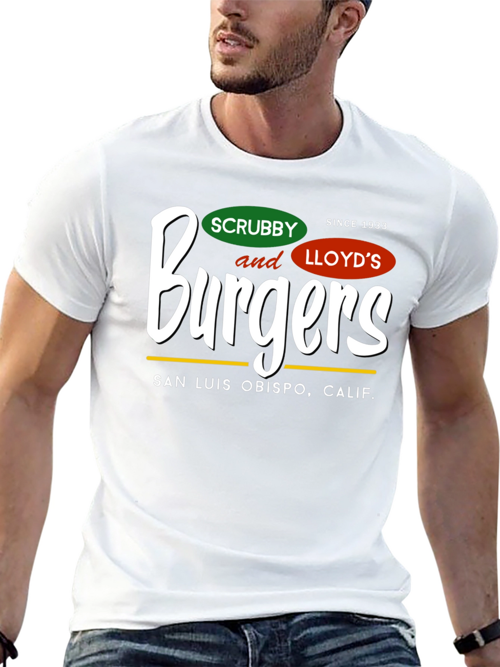 Scrubby and Lloyds Burgers T-Shirt