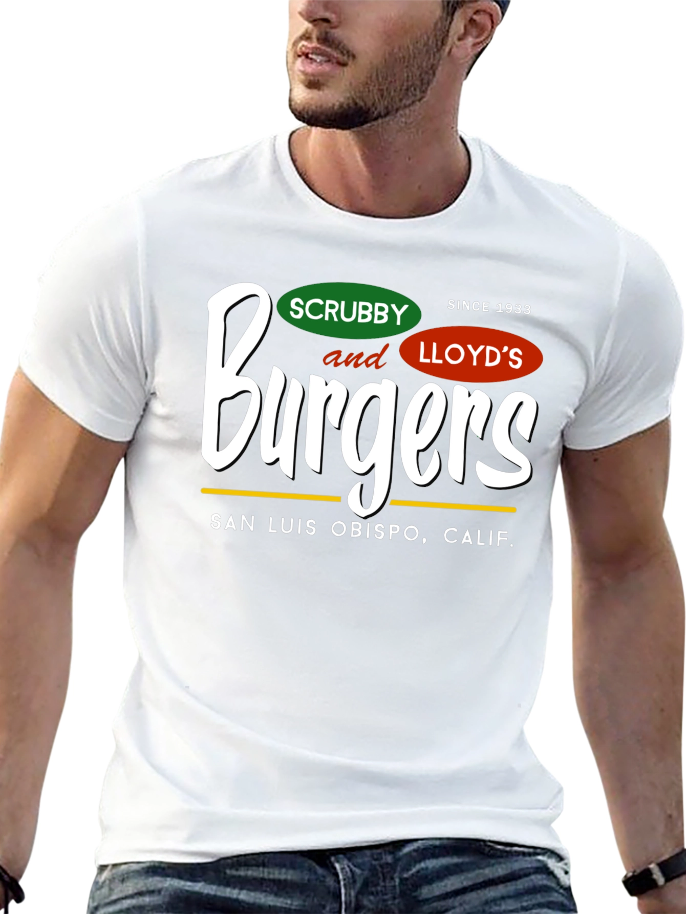 Scrubby and Lloyds Burgers T-Shirt