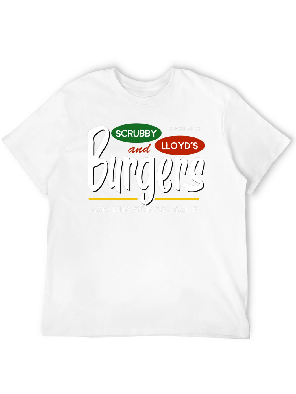 Scrubby and Lloyds Burgers T-Shirt