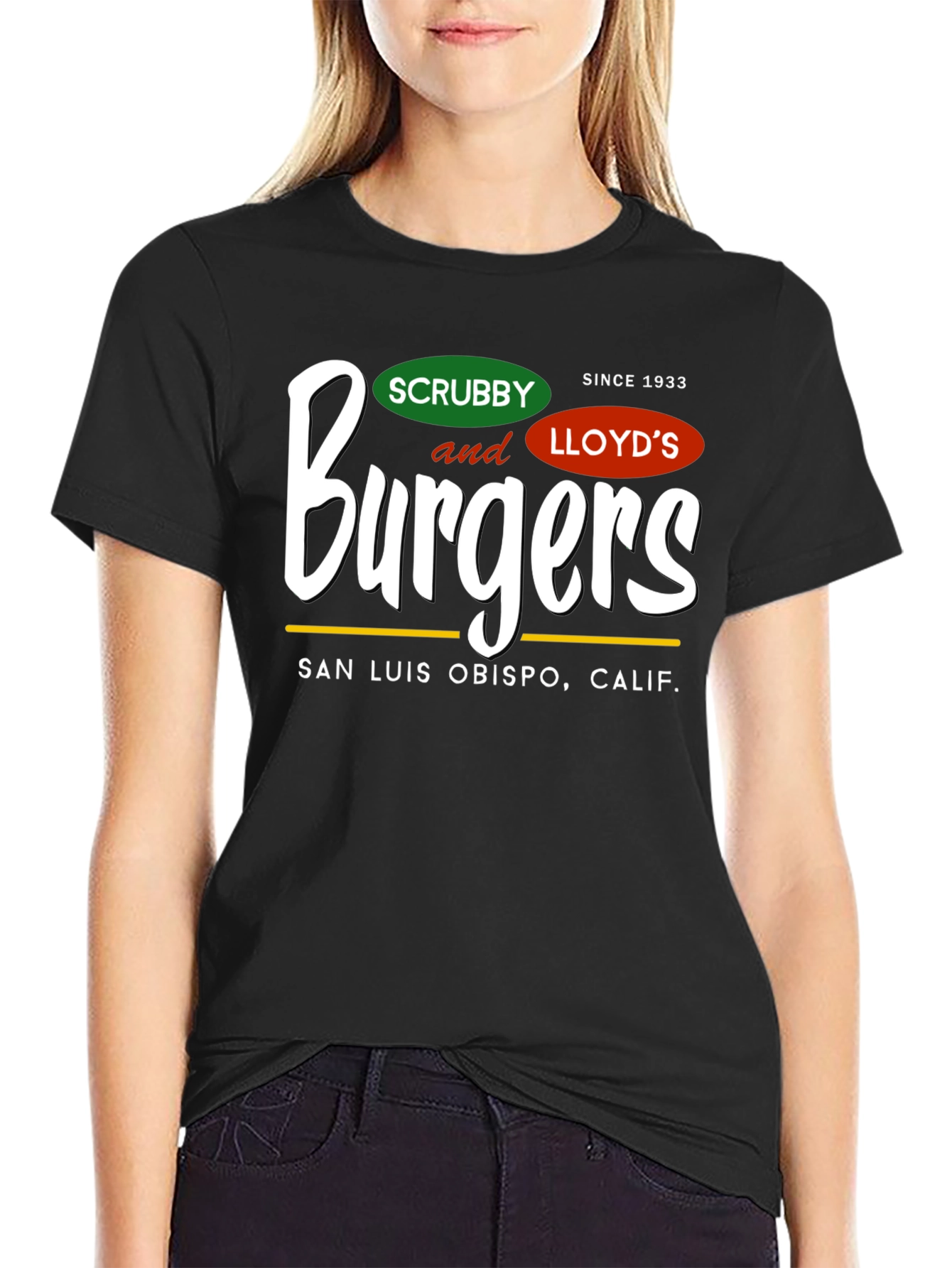 Scrubby and Lloyds Burgers T-Shirt