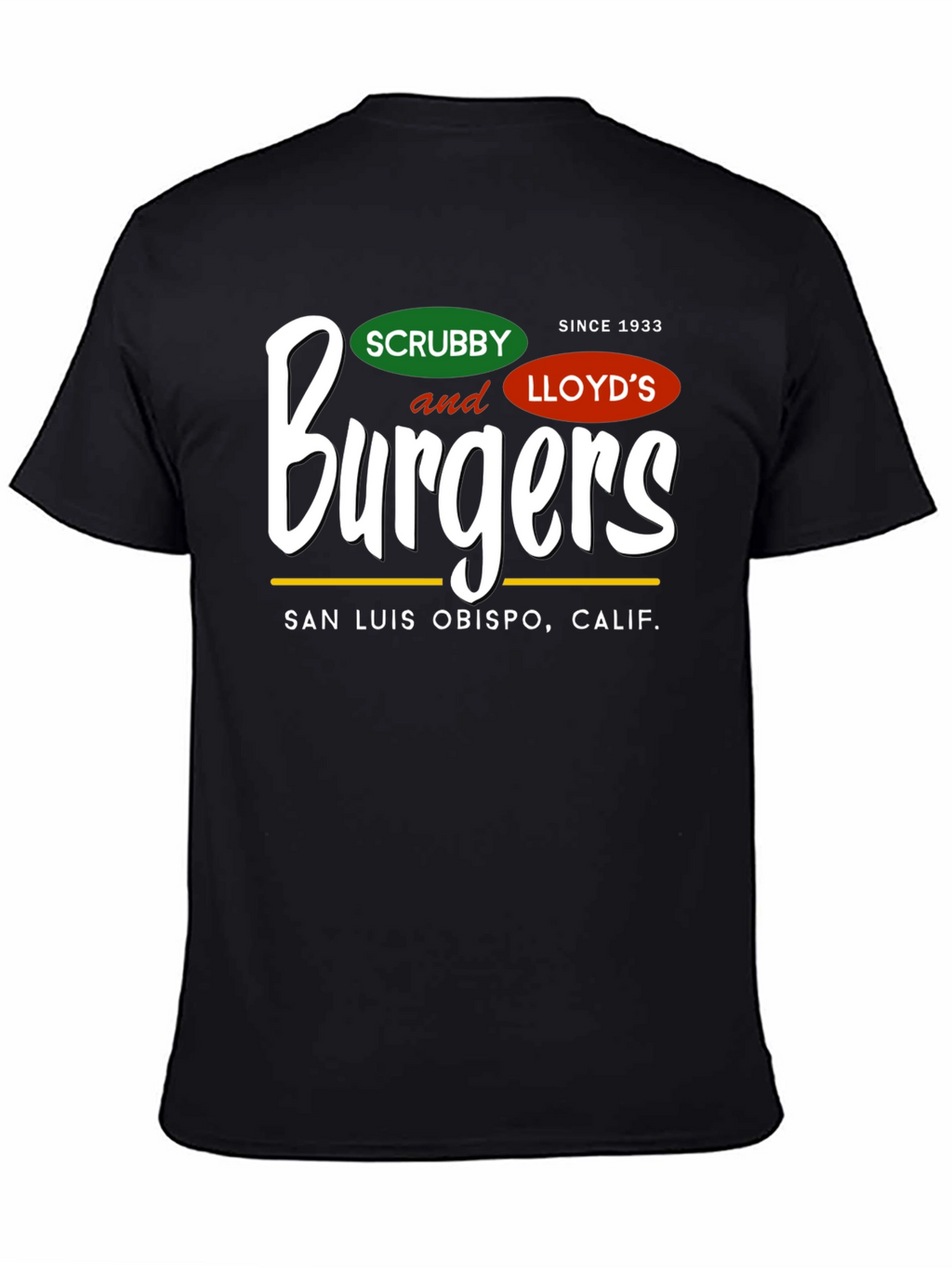 Scrubby and Lloyds Burgers T-Shirt