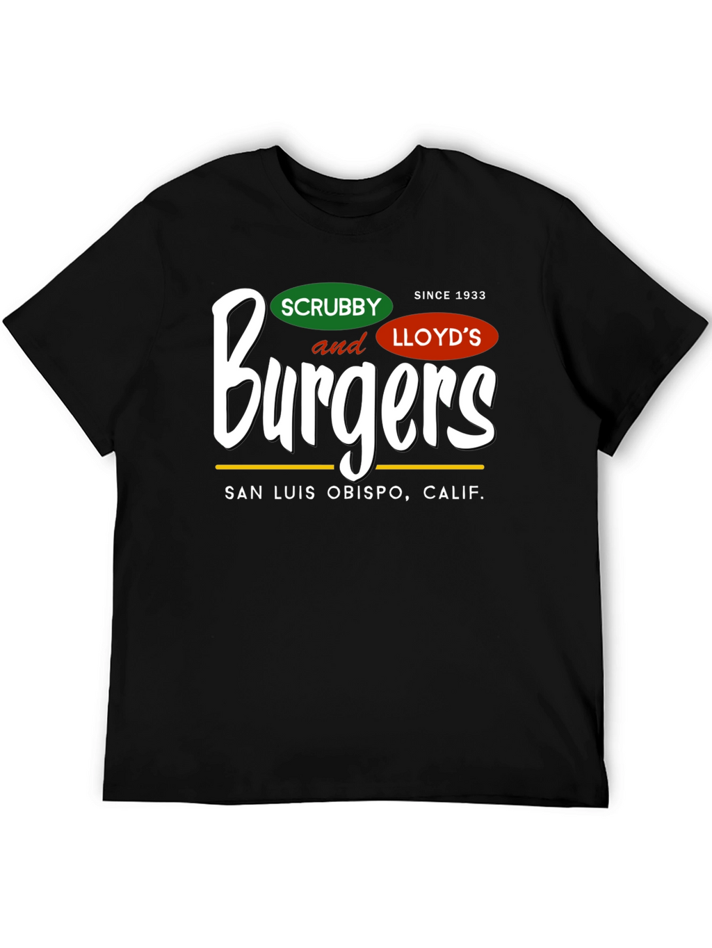 Scrubby and Lloyds Burgers T-Shirt