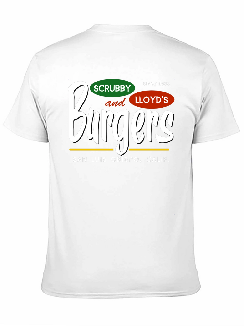 Scrubby and Lloyds Burgers T-Shirt