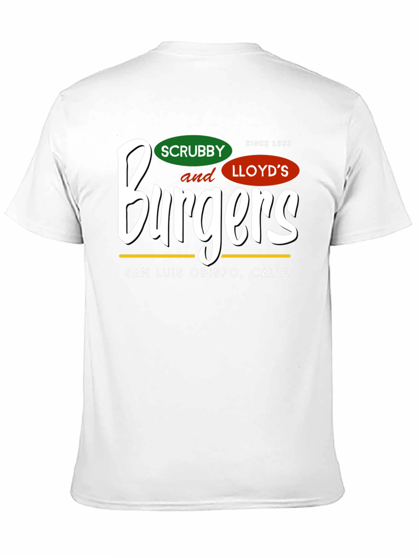Scrubby and Lloyds Burgers T-Shirt
